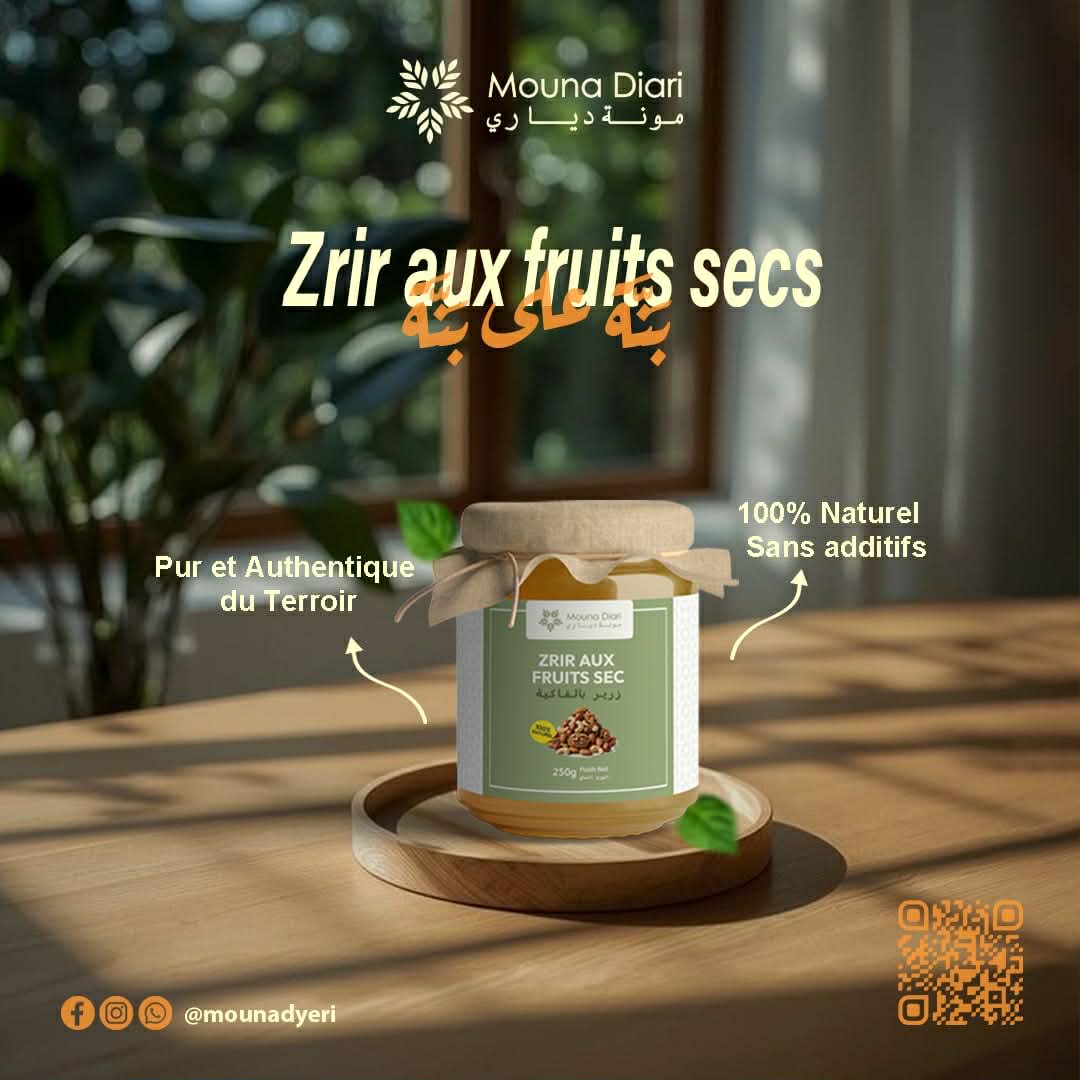 Zrir aux fruits secs - 1kg