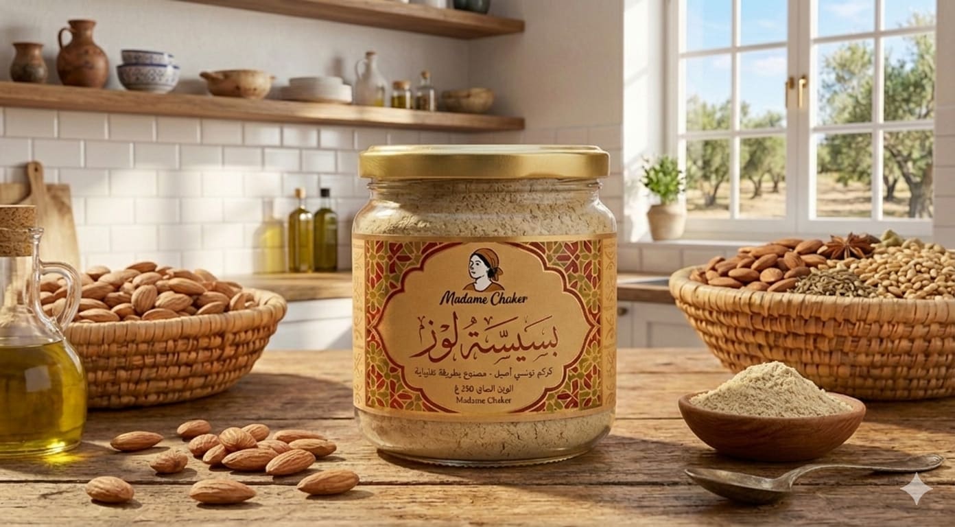 250g بسيسة لوز تقليدية أصيلة