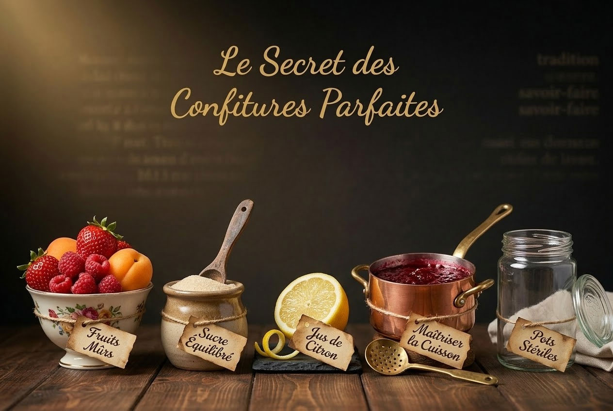 5 conseils pour réussir une confiture maison délicieuse