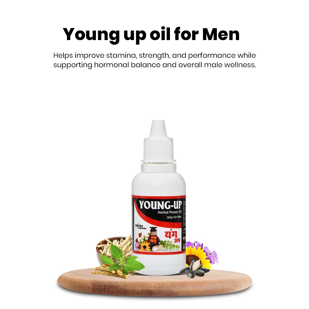 Eldora Ayurveda Young-up Oil for Men
