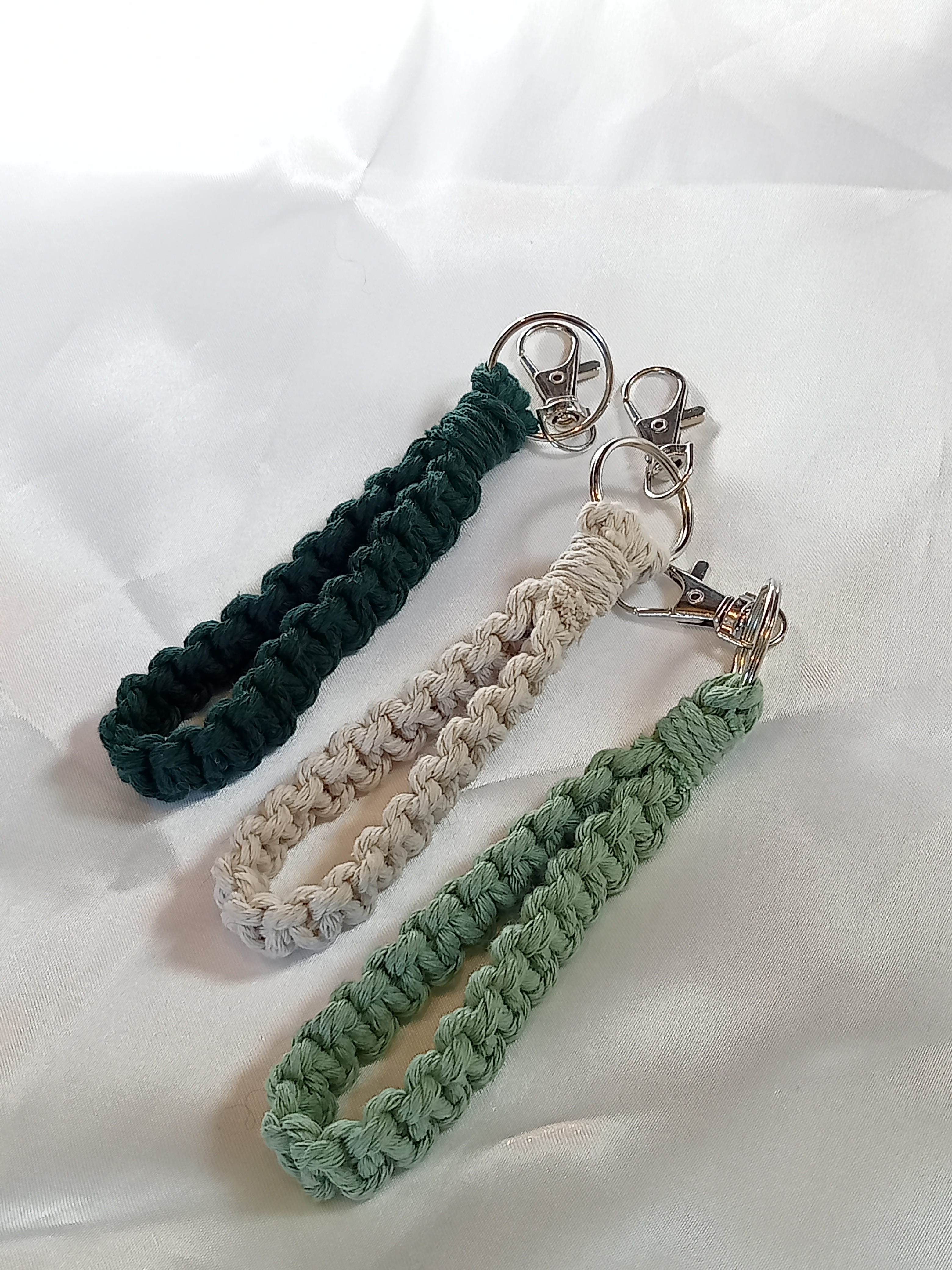 Porte-clés tressé grand - petit