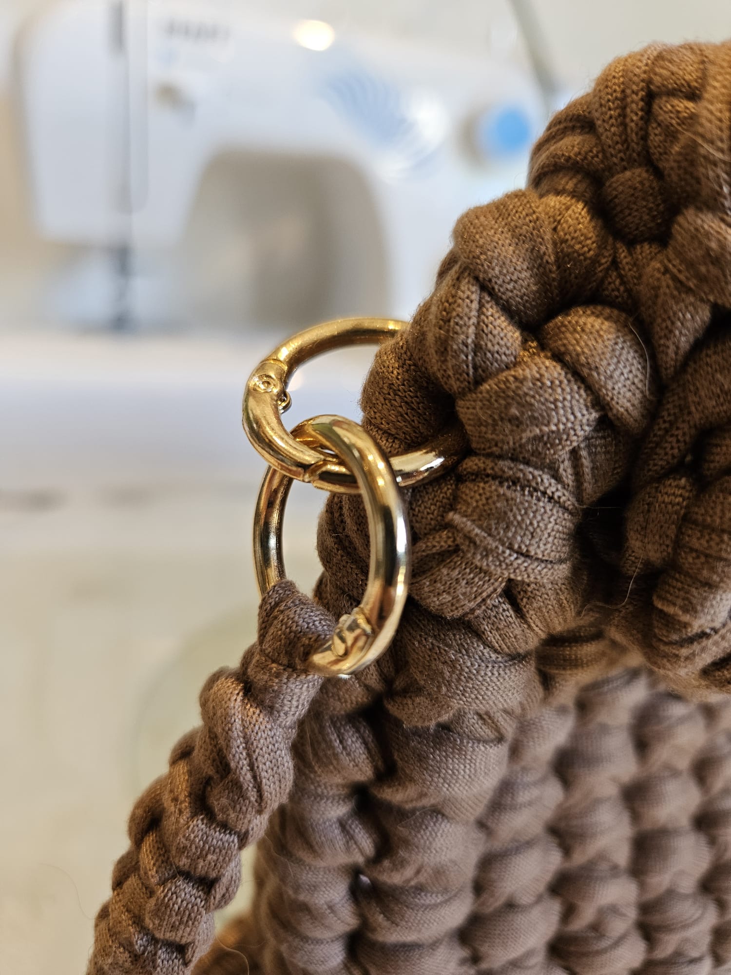 Sac camel en crochet photo 2