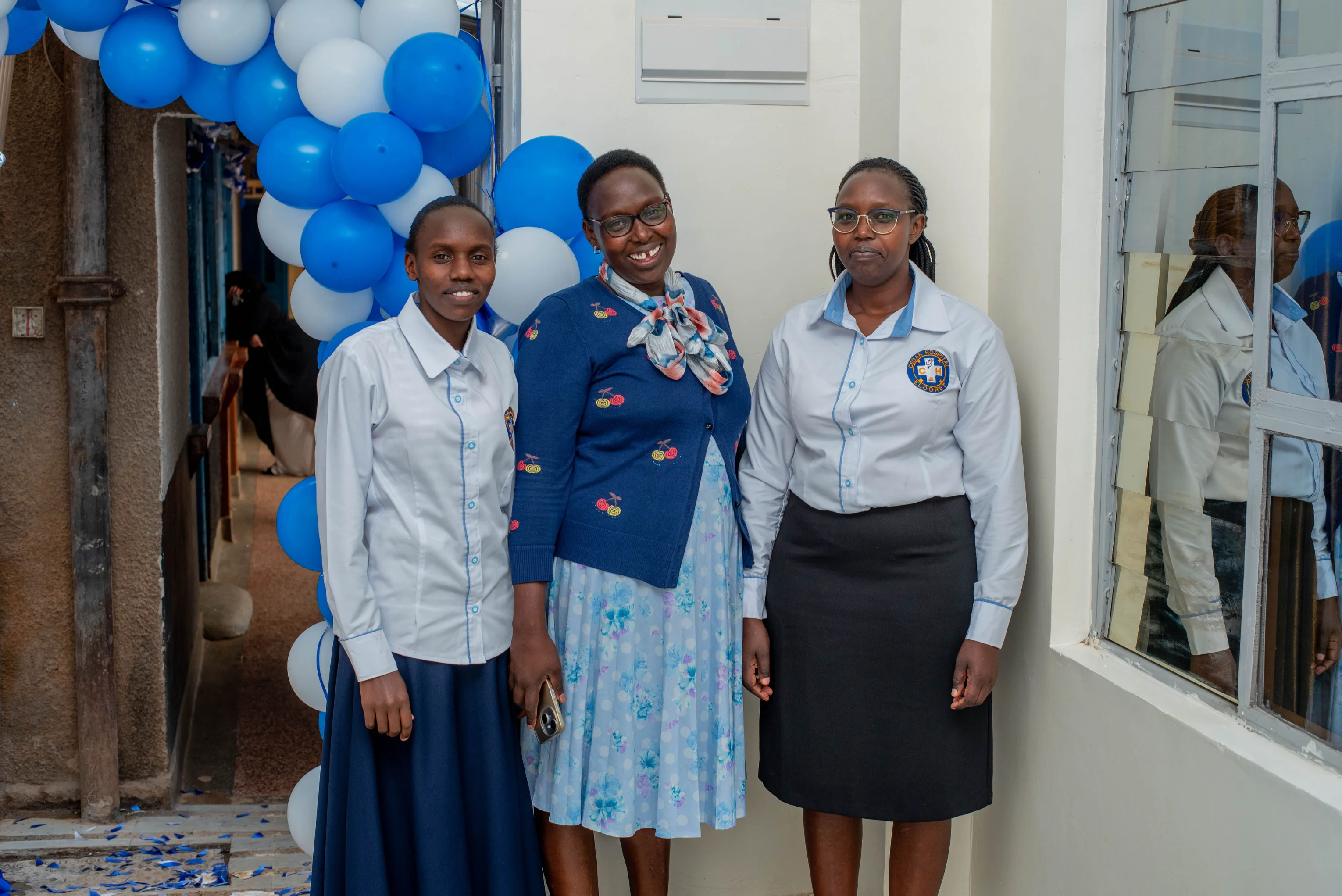 Members of staff, cedar Hospital
