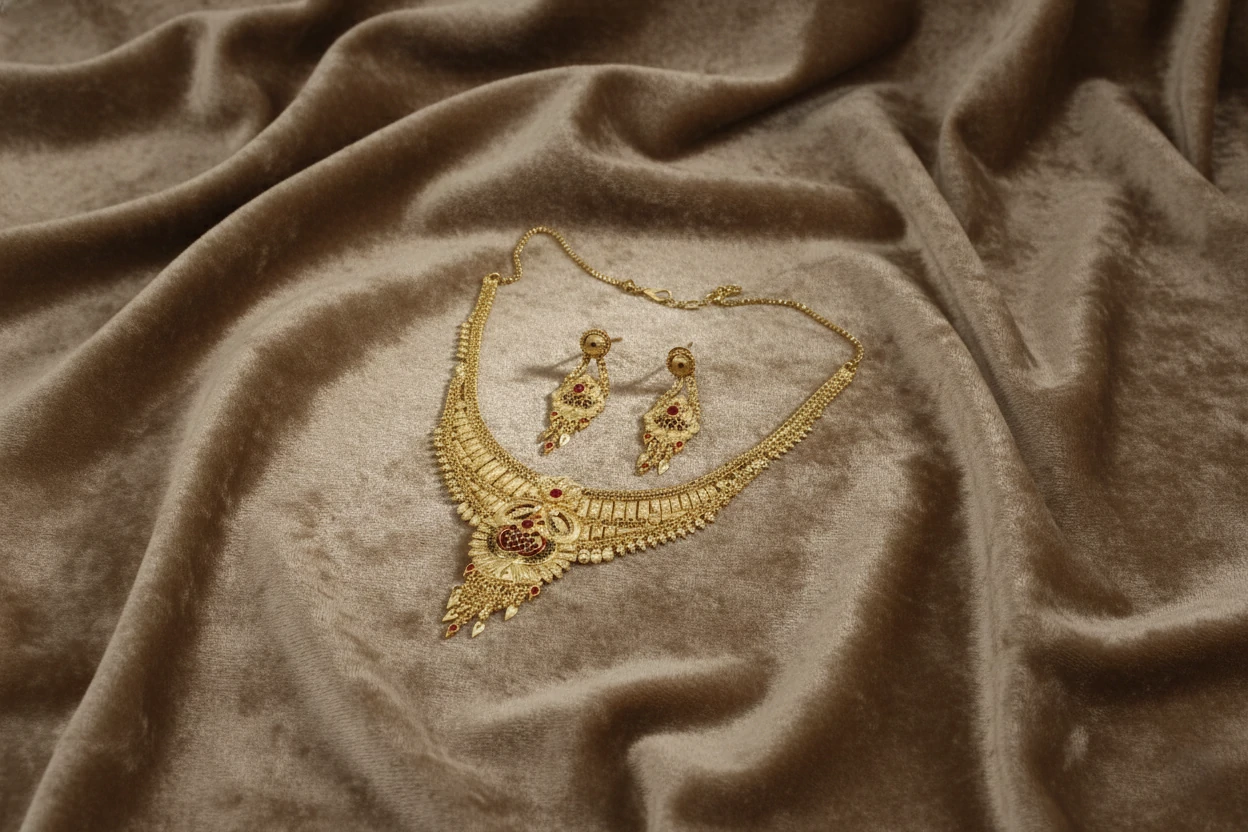 Gold Plated Necklace Set PB4 SNS1650007