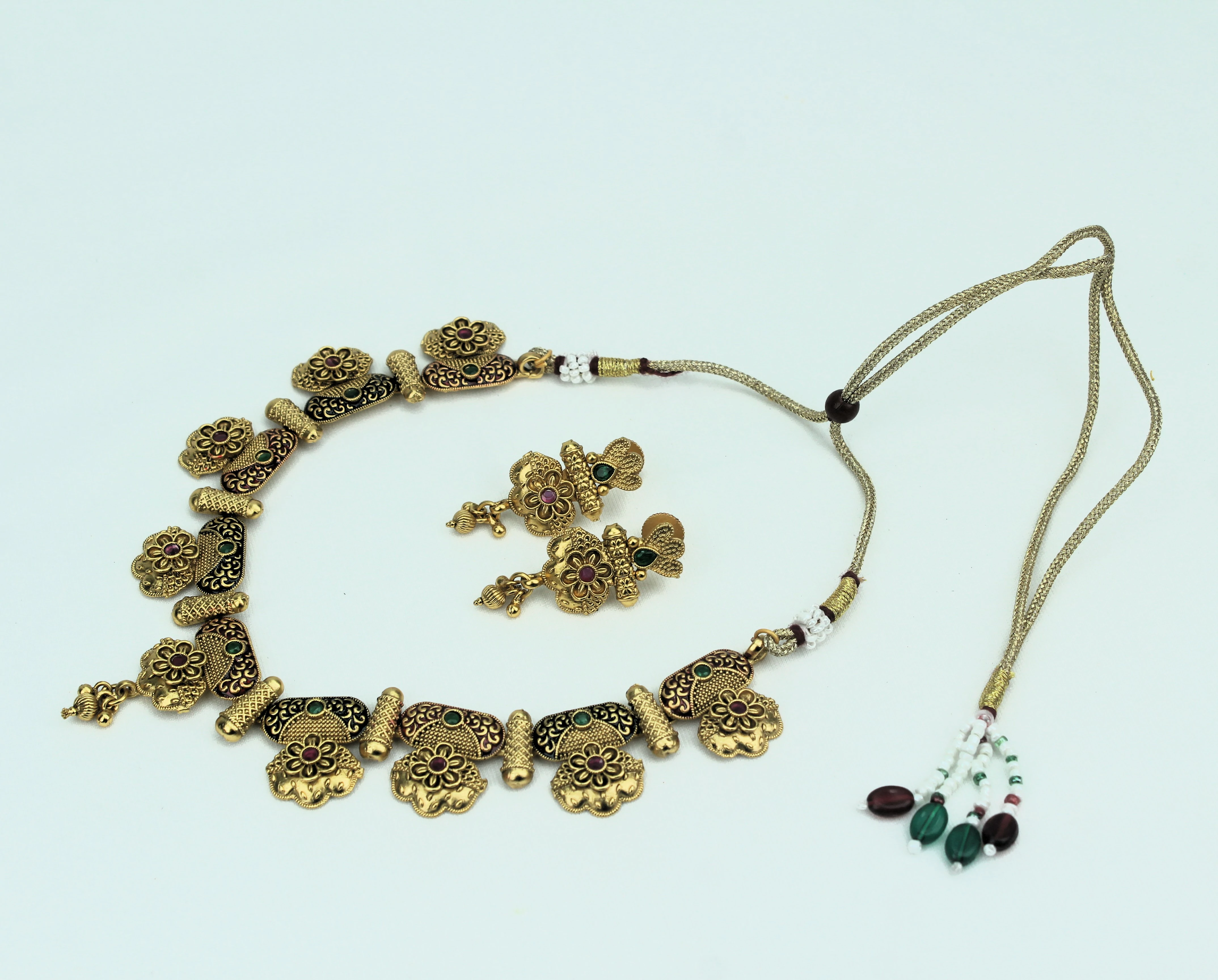 Rajwadi Choker Necklace (BX2 RJWD200)