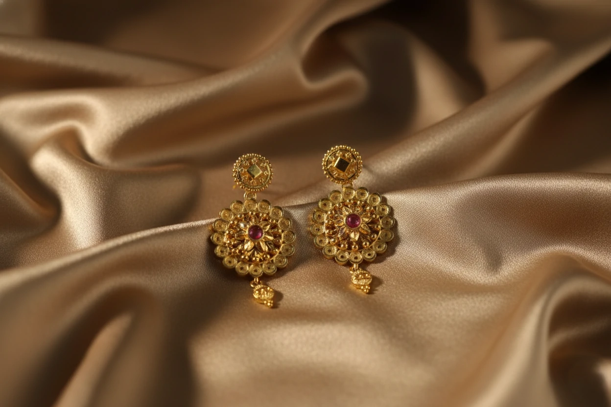 Gold Plated Necklace Set (BX2 SNS 47)