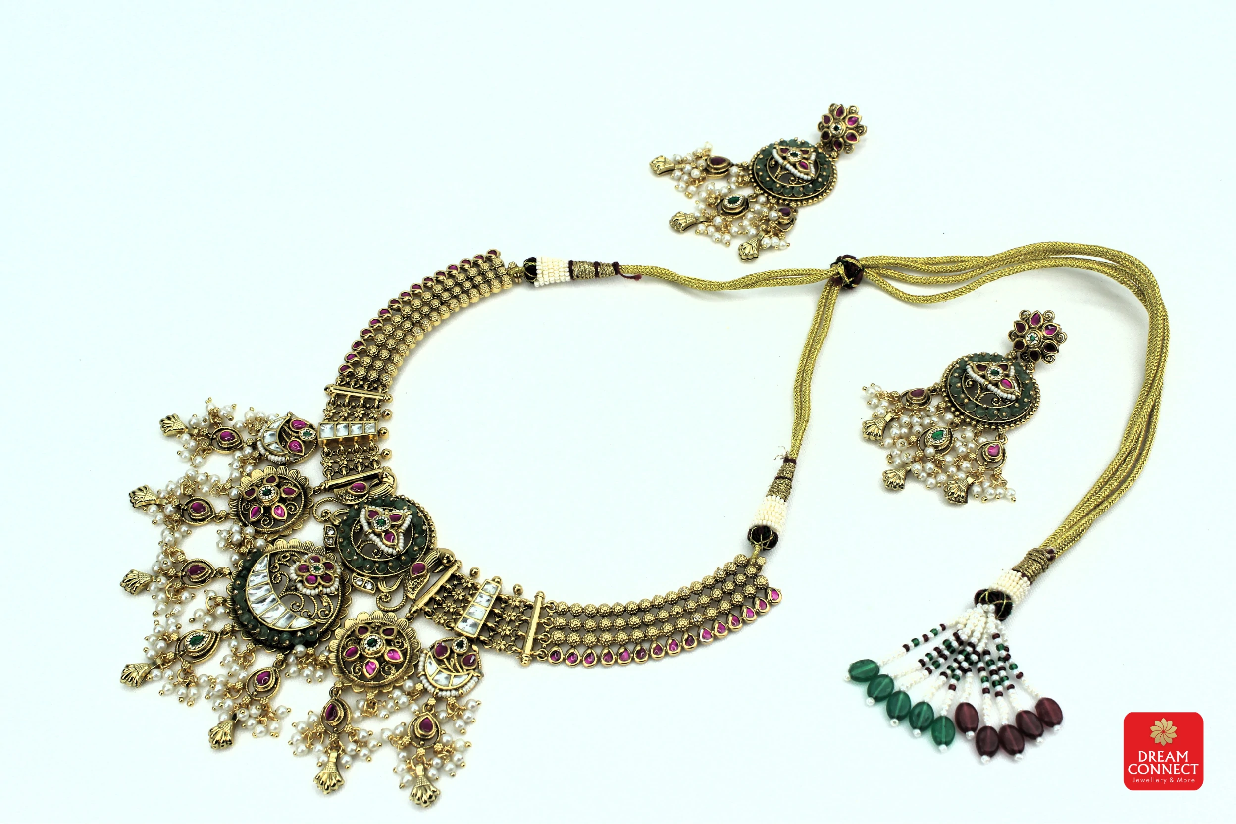 Rajwadi Choker Necklace (RJWD S 21)