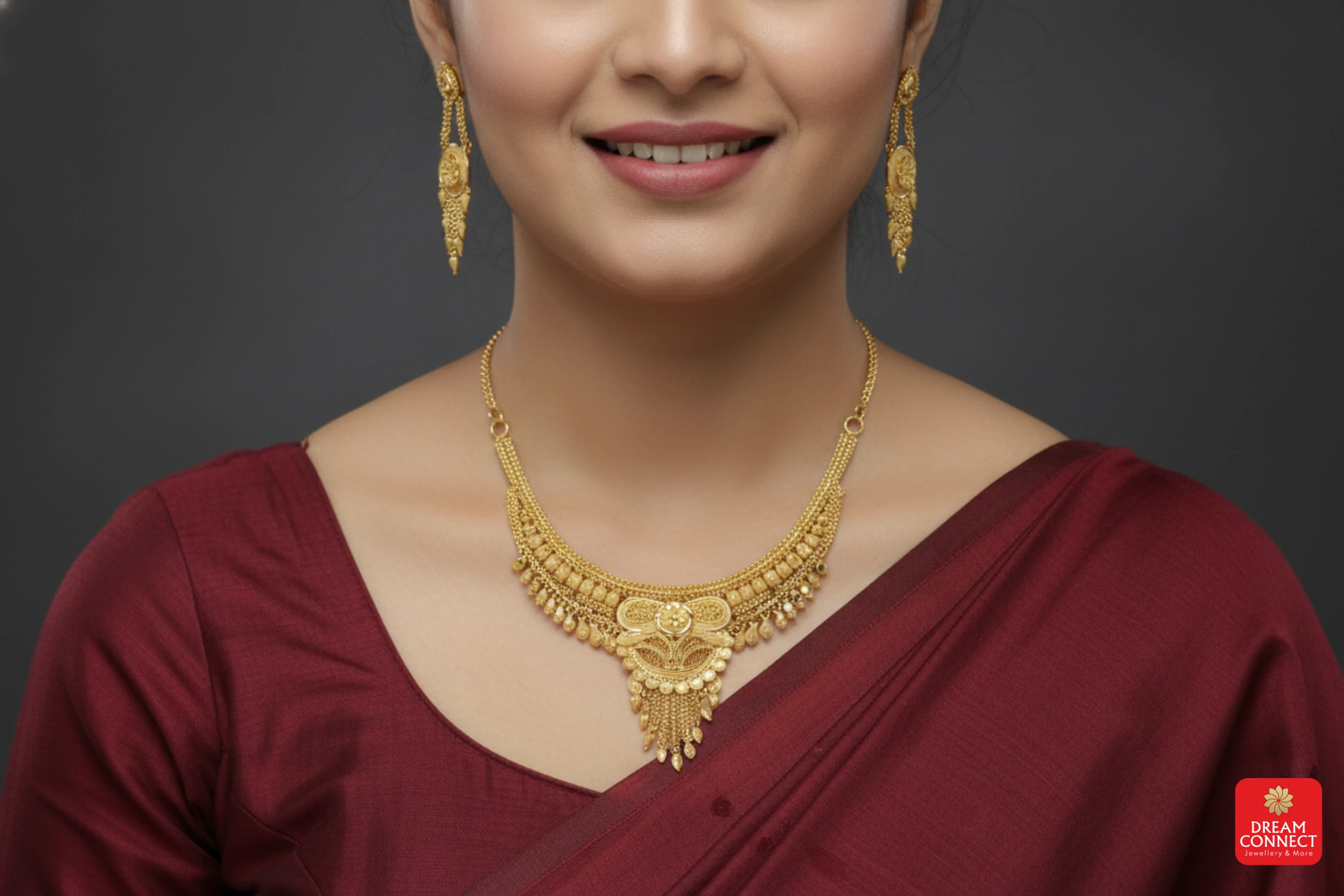 Gold Plated Necklace Set(BX2 SNS 4.5)