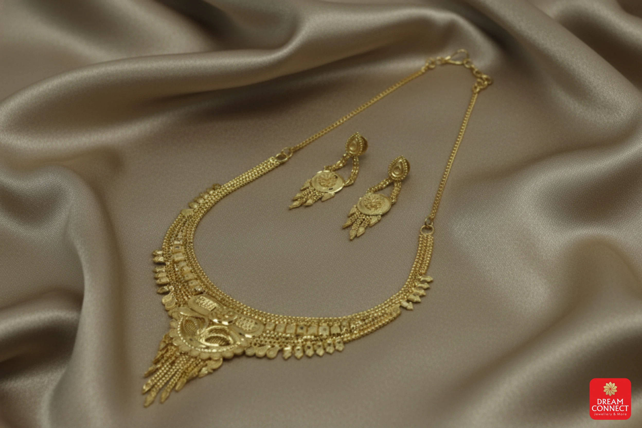 Gold Plated Necklace Set(BX2 SNS 4.5)