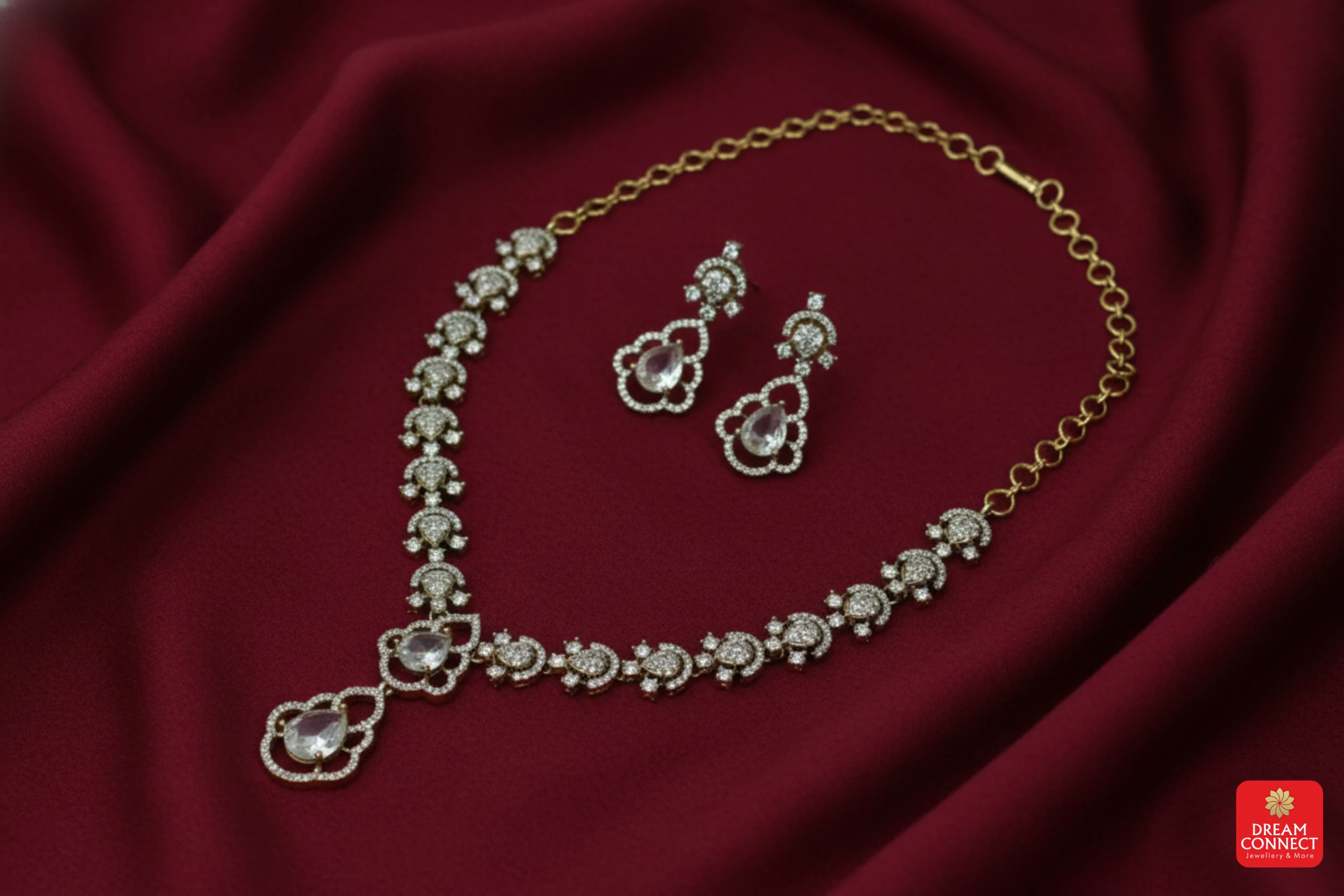 Antique American Diamond Necklace (ADNS 7)