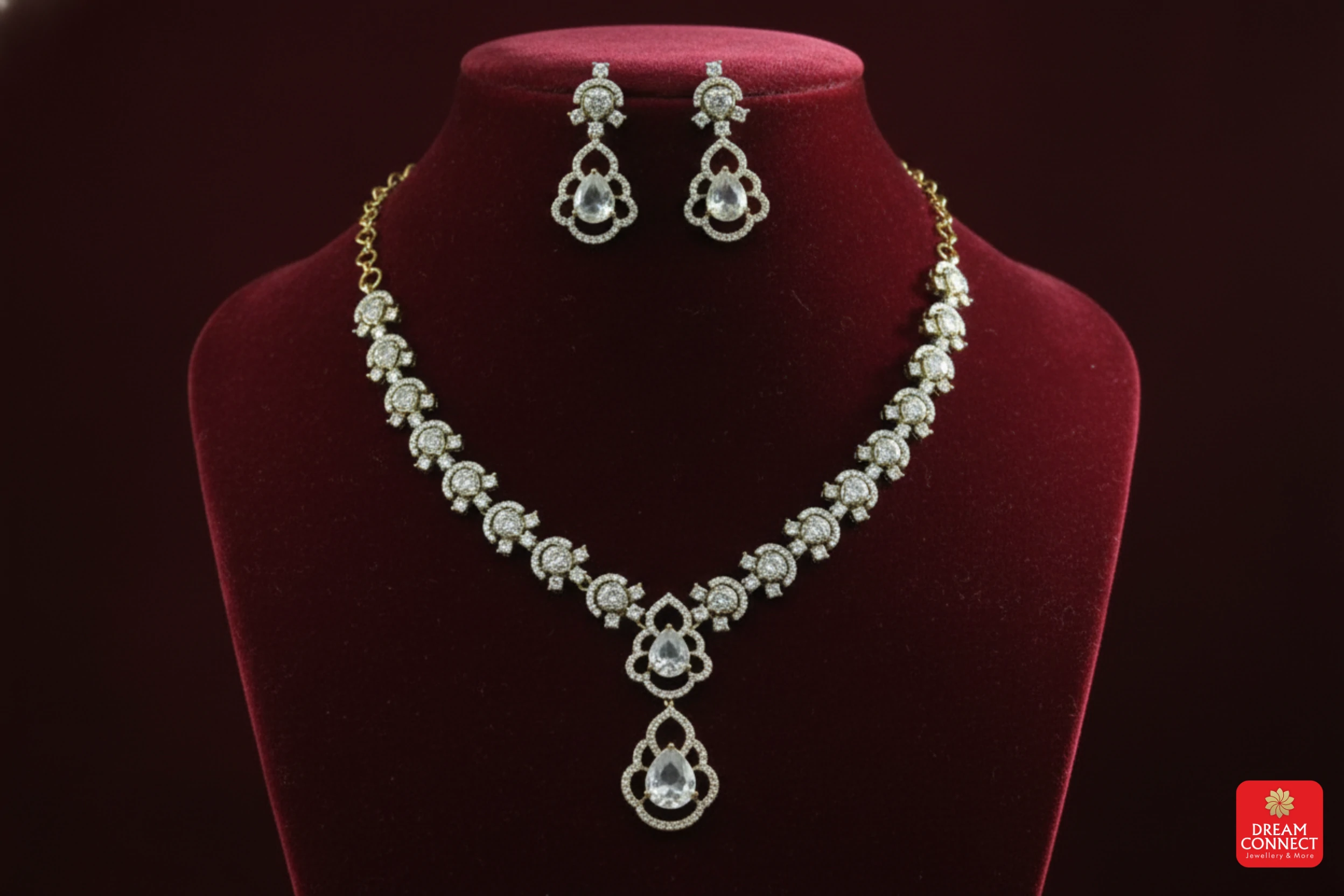 Antique American Diamond Necklace (ADNS 7)