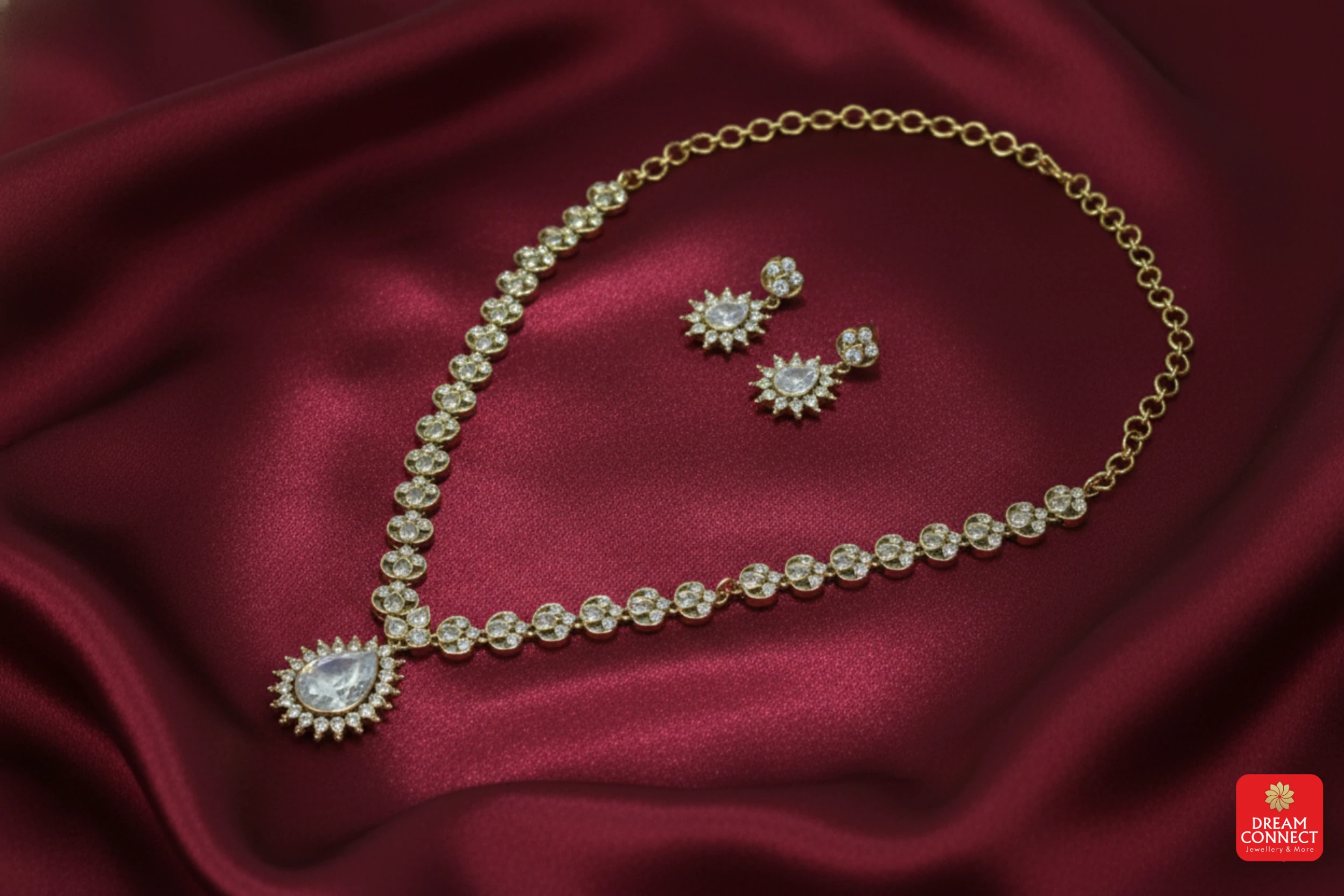 Antique American Diamond Necklace (ADNS 6.1)