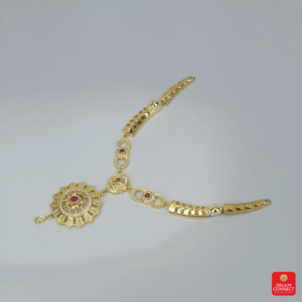 Gold Plated Necklace Set (SNS 11)