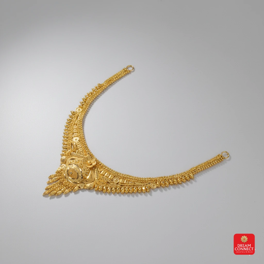 Gold Plated Necklace Set (SNS 06)