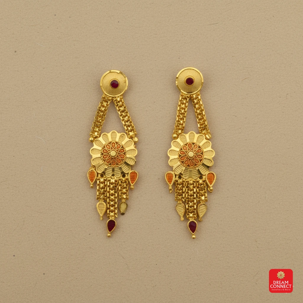 Gold Plated Necklace Set (SNS 05)