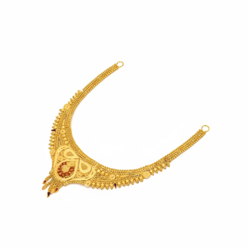 Gold Plated Necklace Set (SNS 02.01)