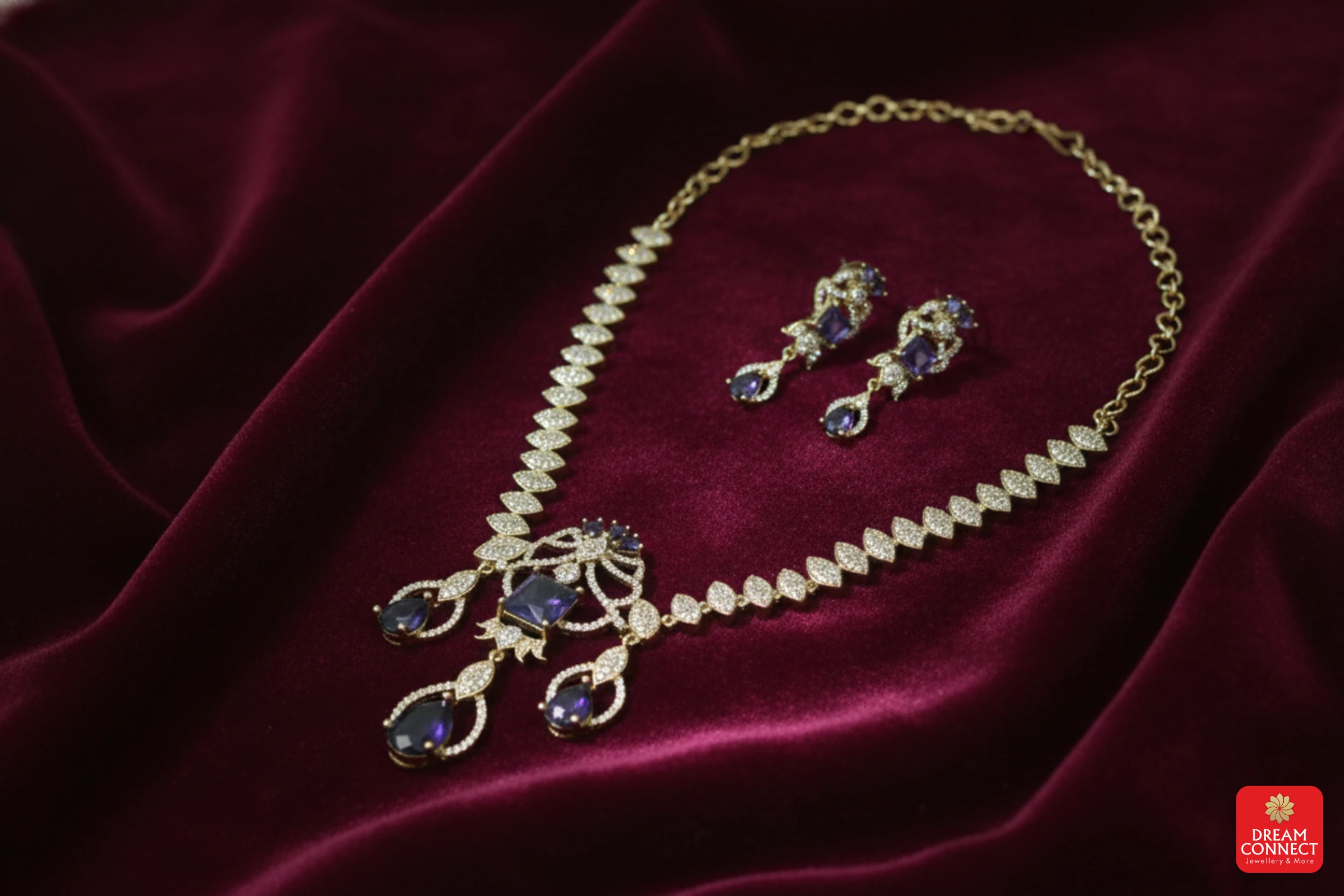 Antique American Diamond Necklace (ADNS 5.2)