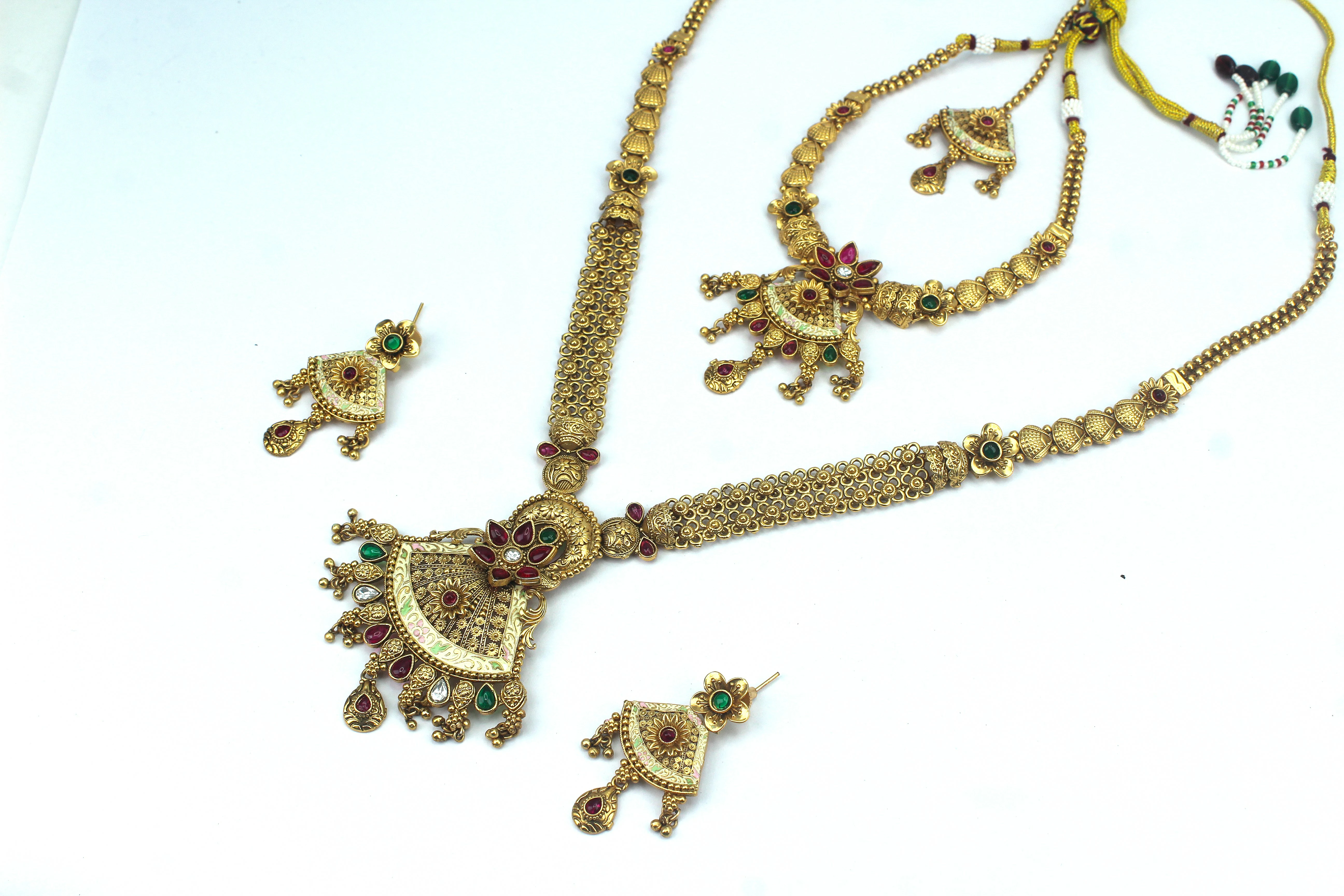 Rajwadi Necklace Set PB5 RJWDS 31
