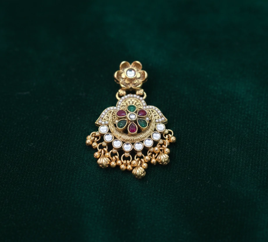 Rajwadi choker Necklace B2212ERN30CN