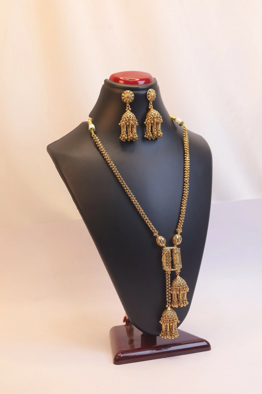  Rajwadi jewellery  long set  B1212ERJB07