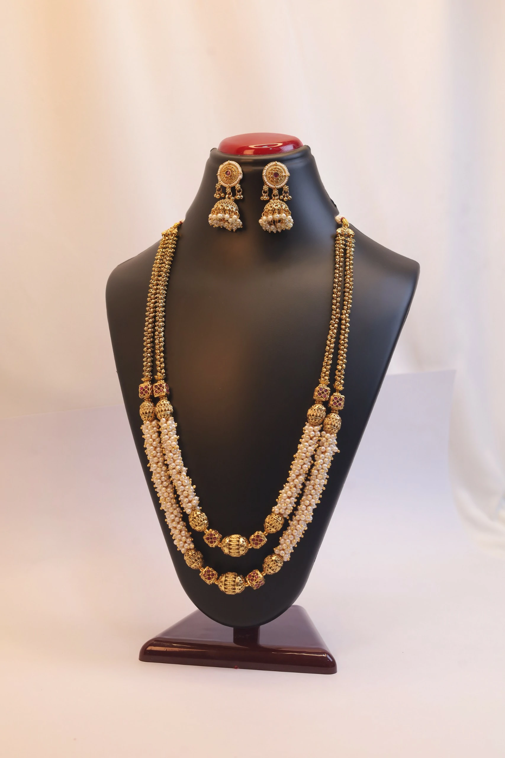 RajwB02adi jewellery long set B1212ERJB02