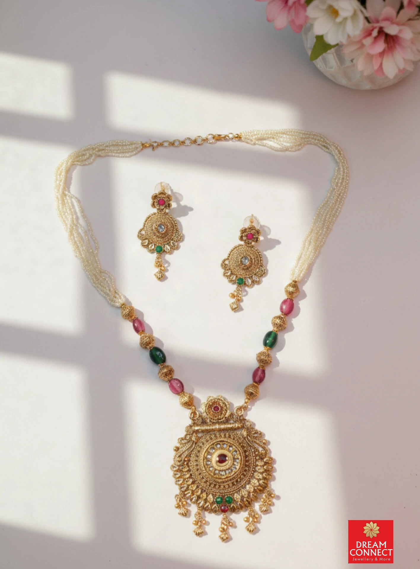 Rajwadi Jewellery set B3212ERJN 10 