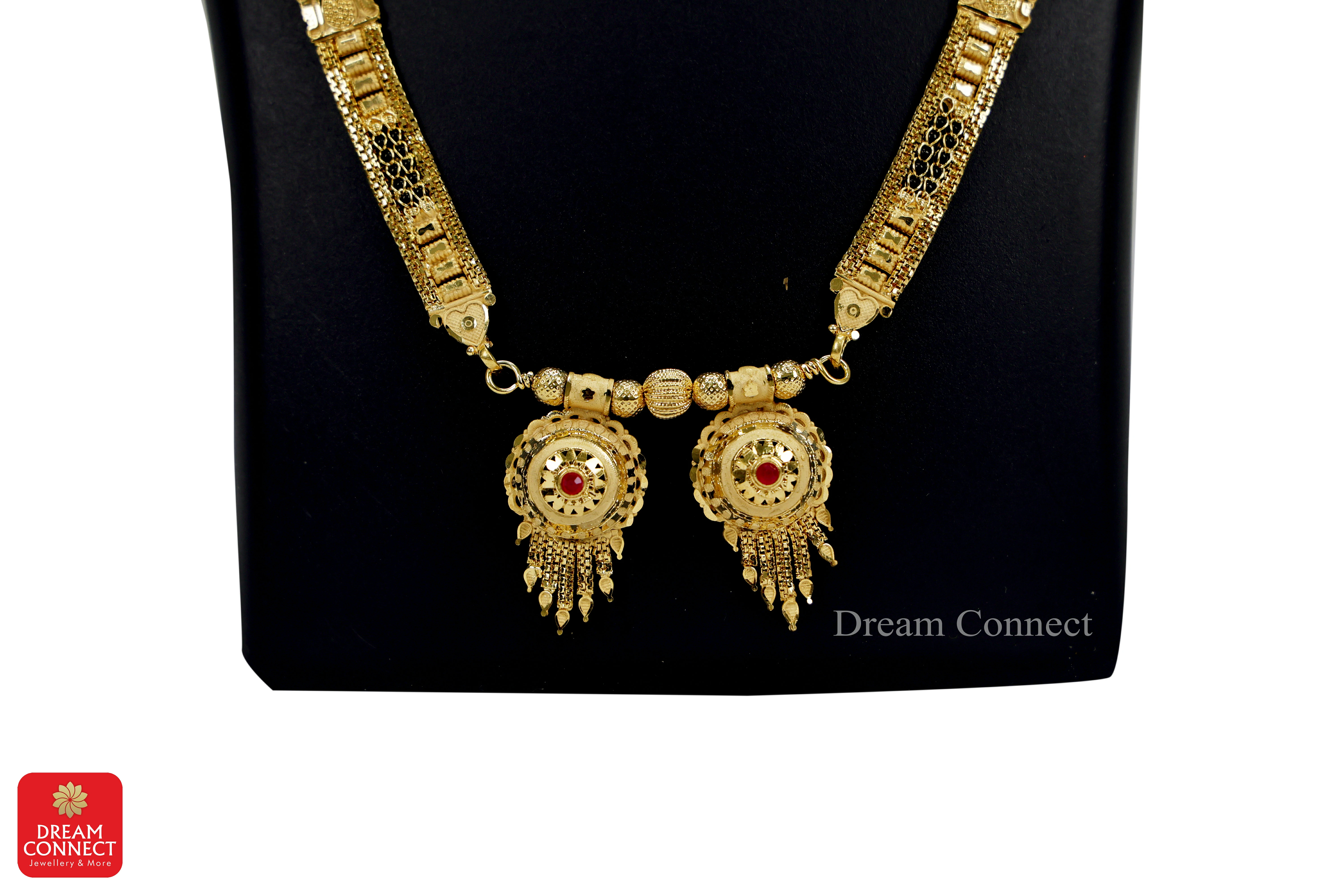 Long Mangalsutra - Gold Plated 7