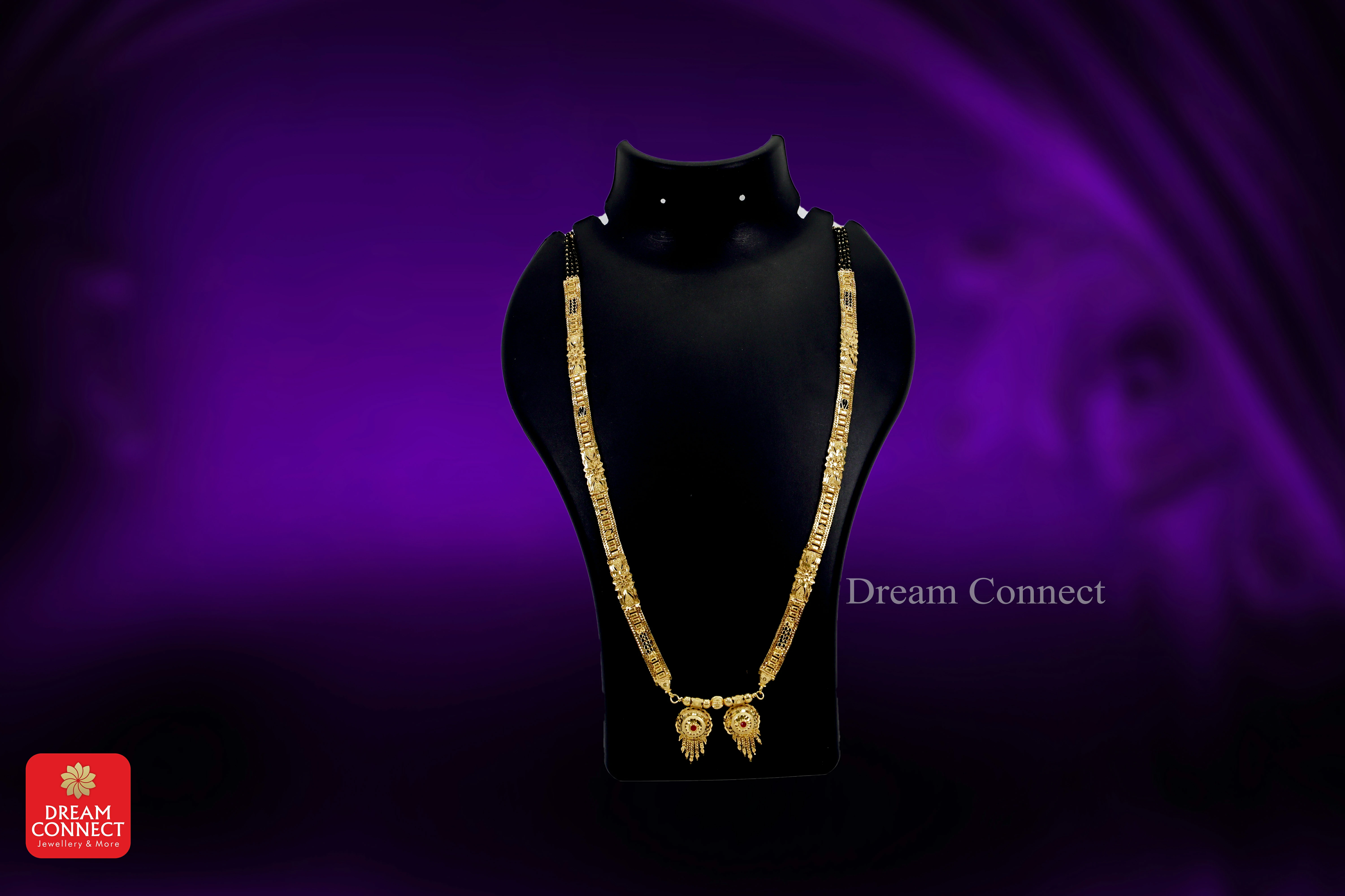 Long Mangalsutra - Gold Plated 7