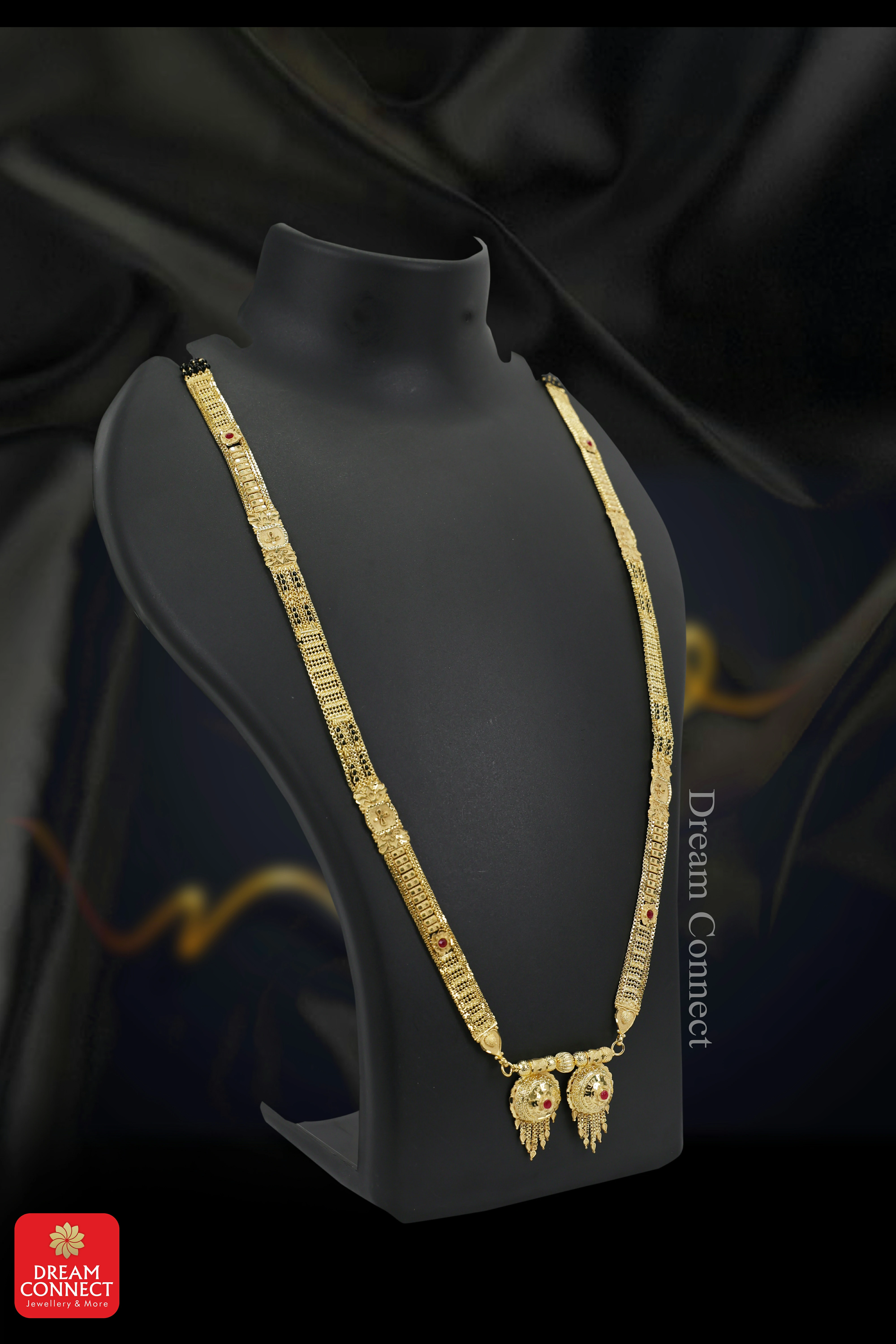 Long Mangalsutra - Gold Plated 6