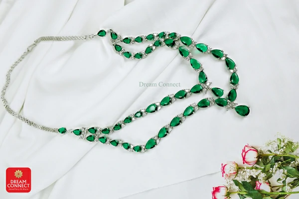 Antique American Diamond Necklace B3212ERJM01