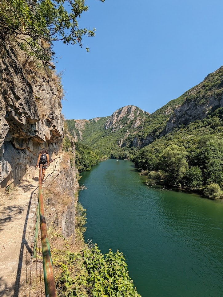 Matka Canyon Hike