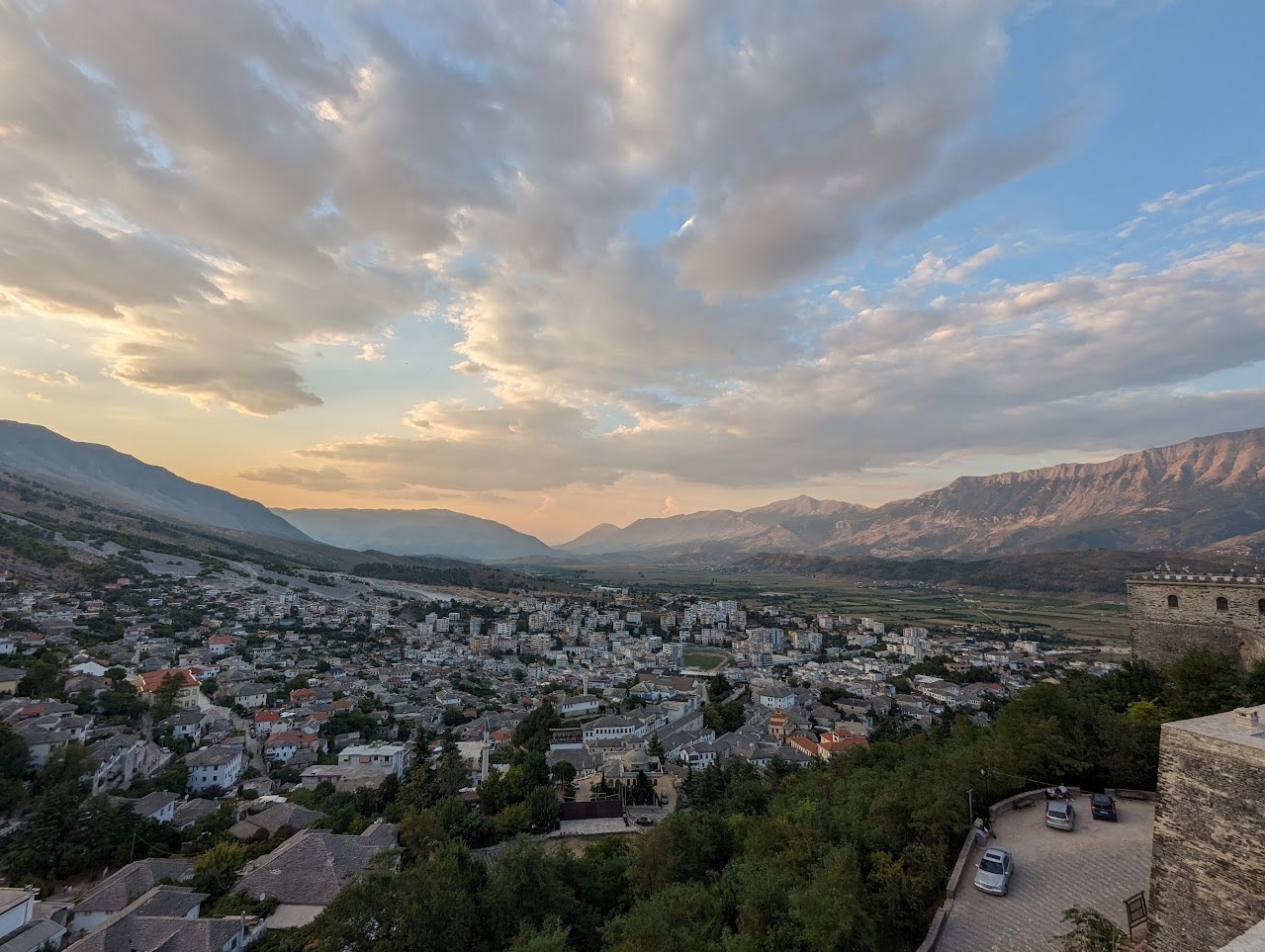 Sunset Gjirokastër, Albania