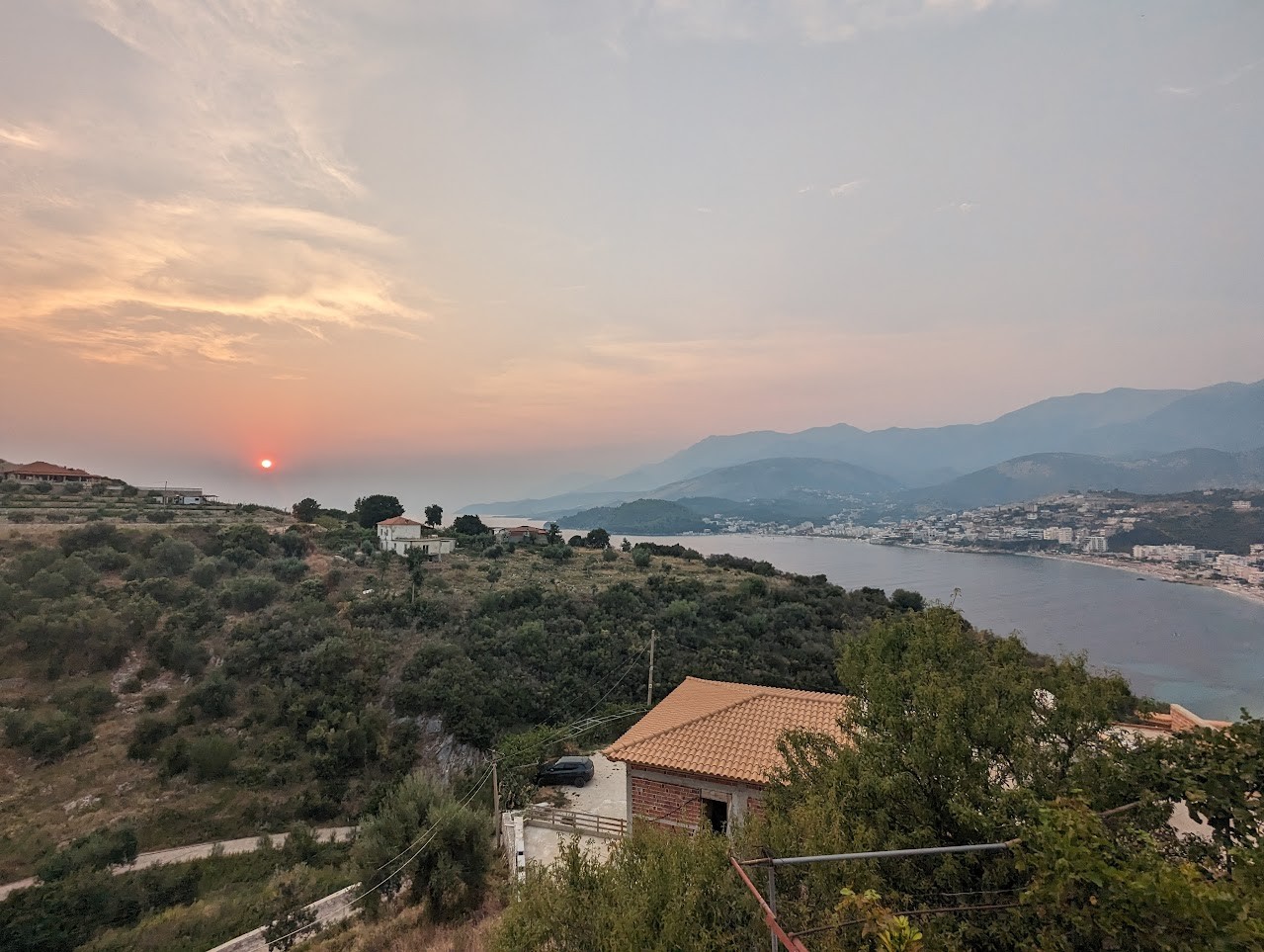 Himarë sunset