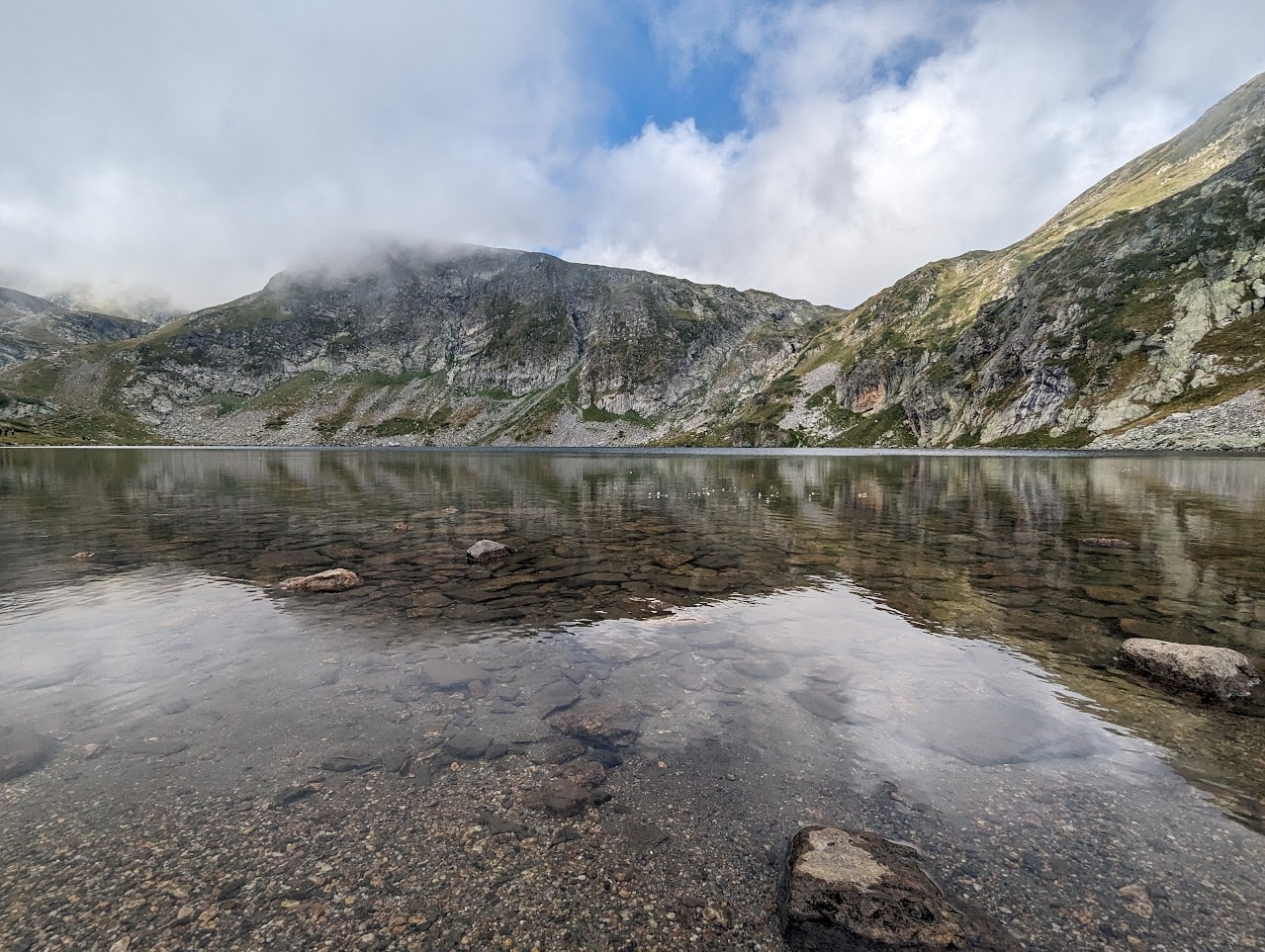 One of the lakes of the Sven Rila Lake Hike