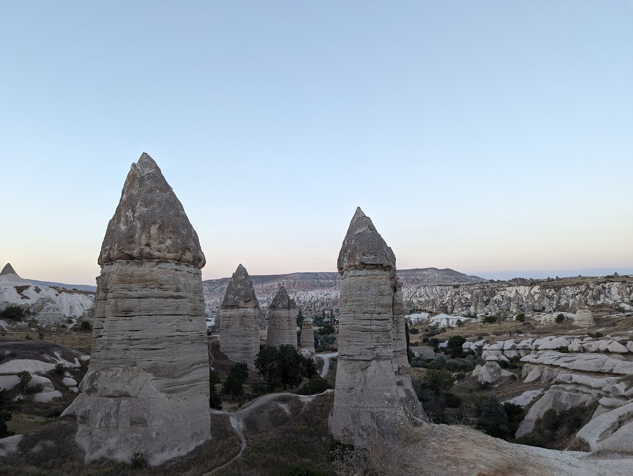Well-endowed rock formations, Gorkundere Valley