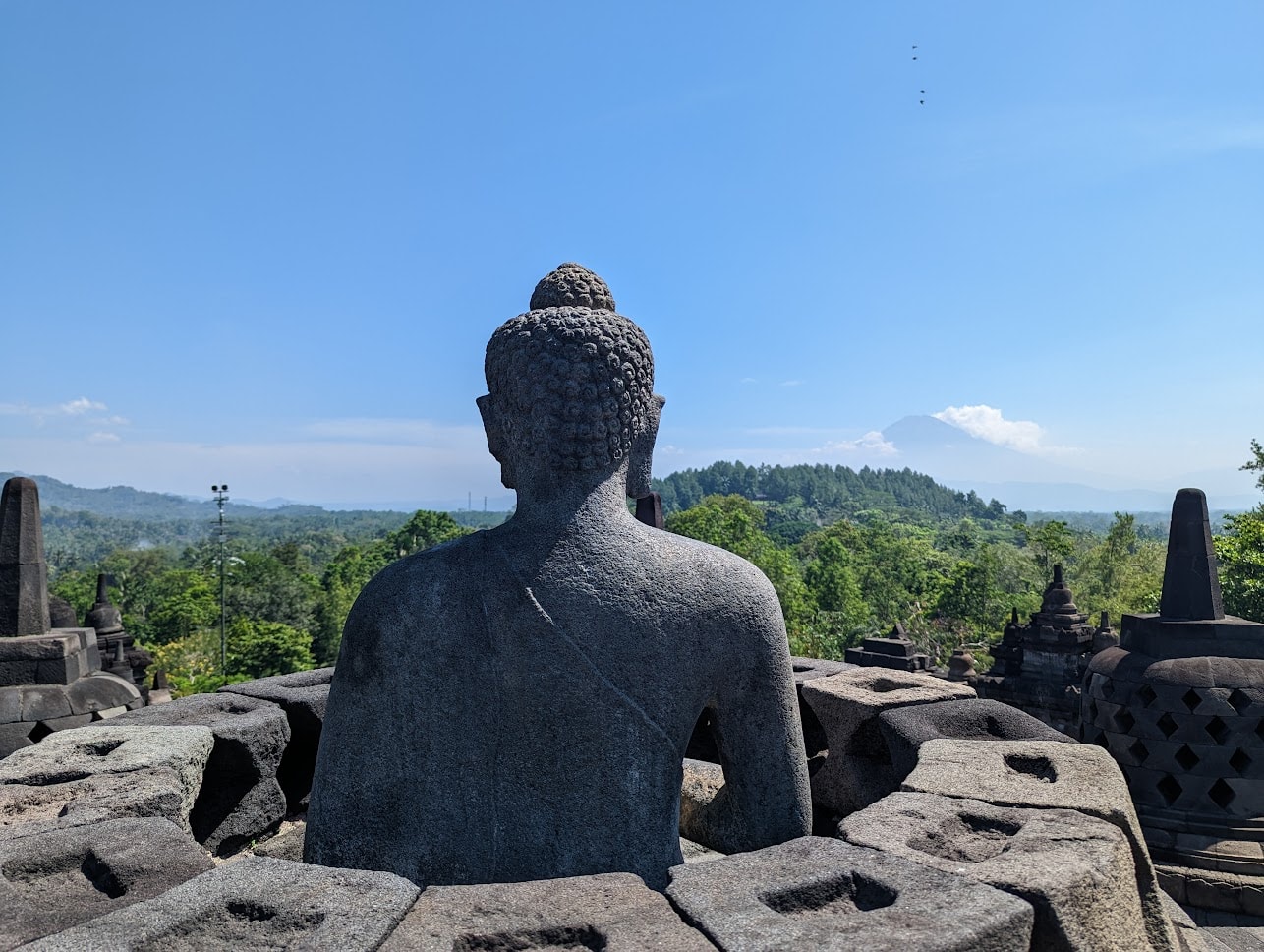 Borobudur temple in Yogyakarta