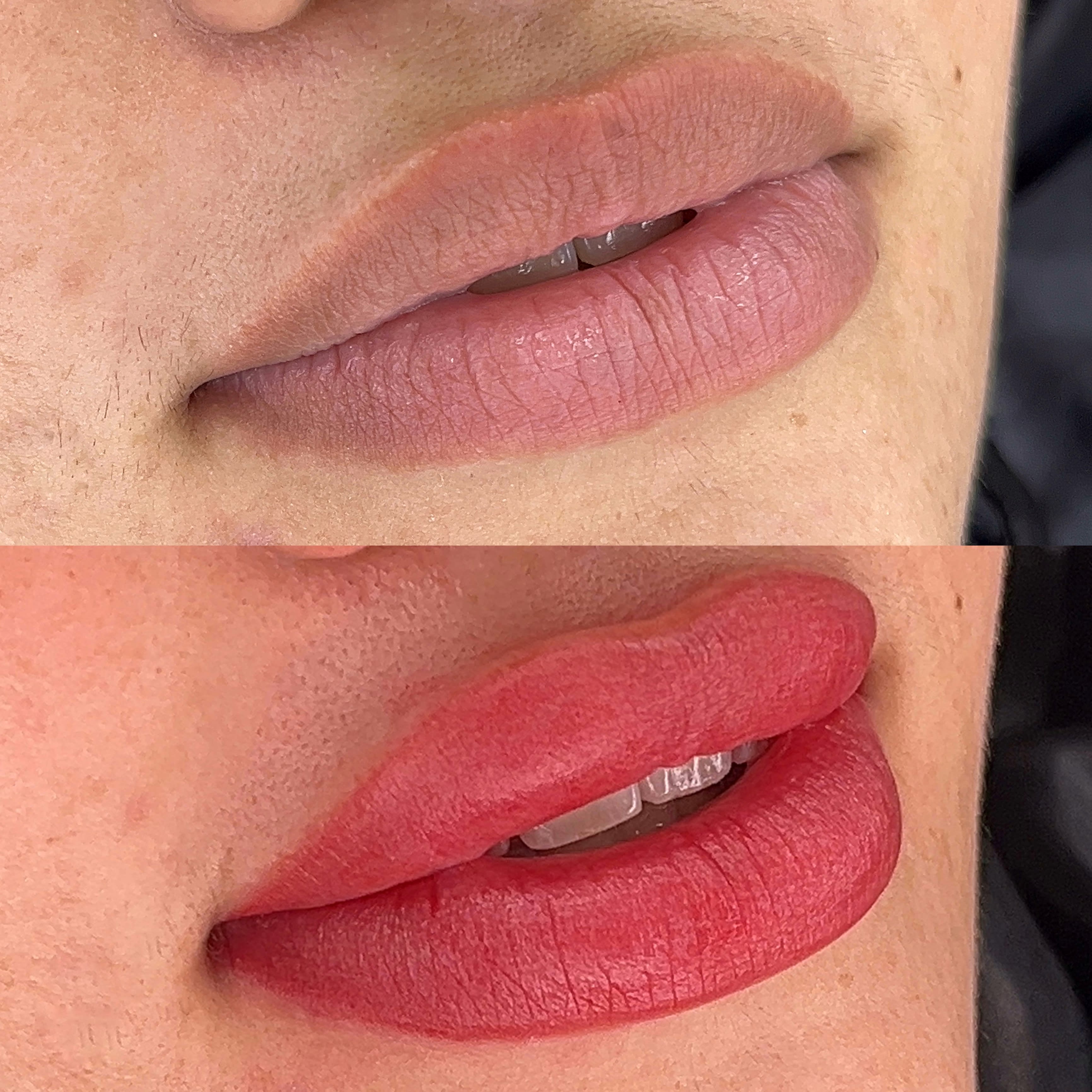 Micropigmentação labial 