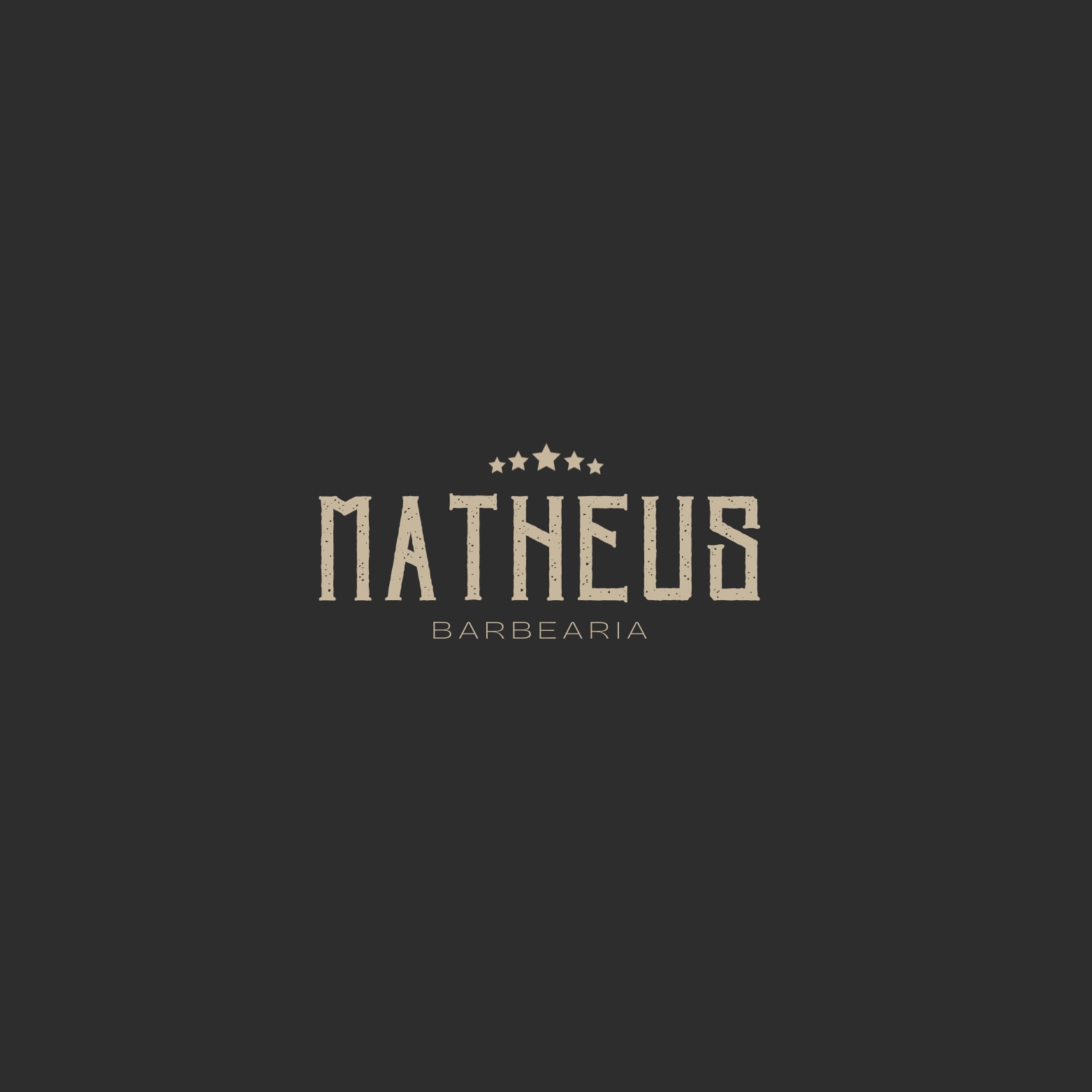 Logo da Matheus Barbearia