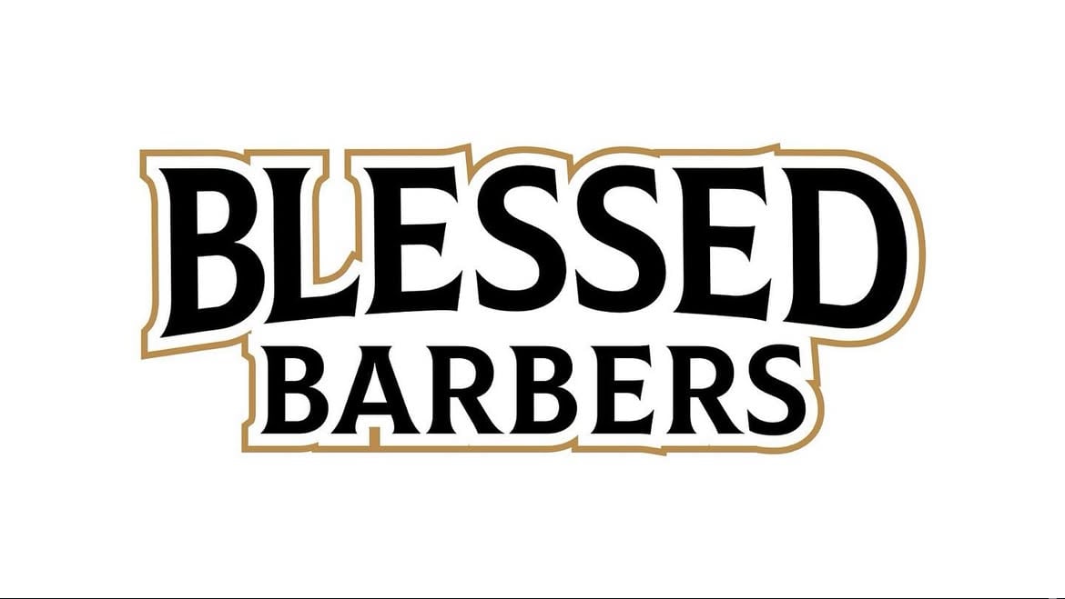 Logo da Blessed Barbershop