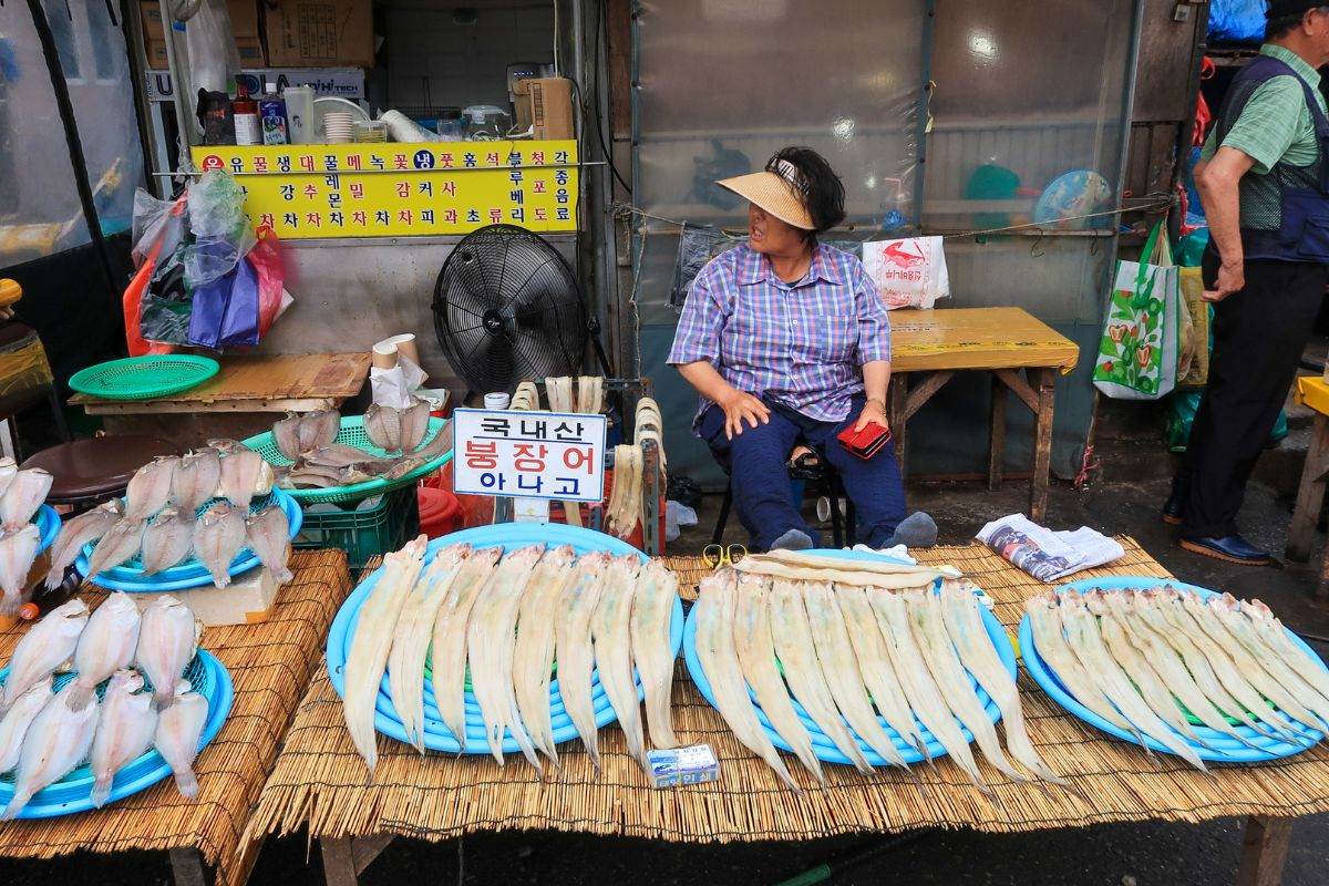 Fish Mar at Gamcheon Culture Village