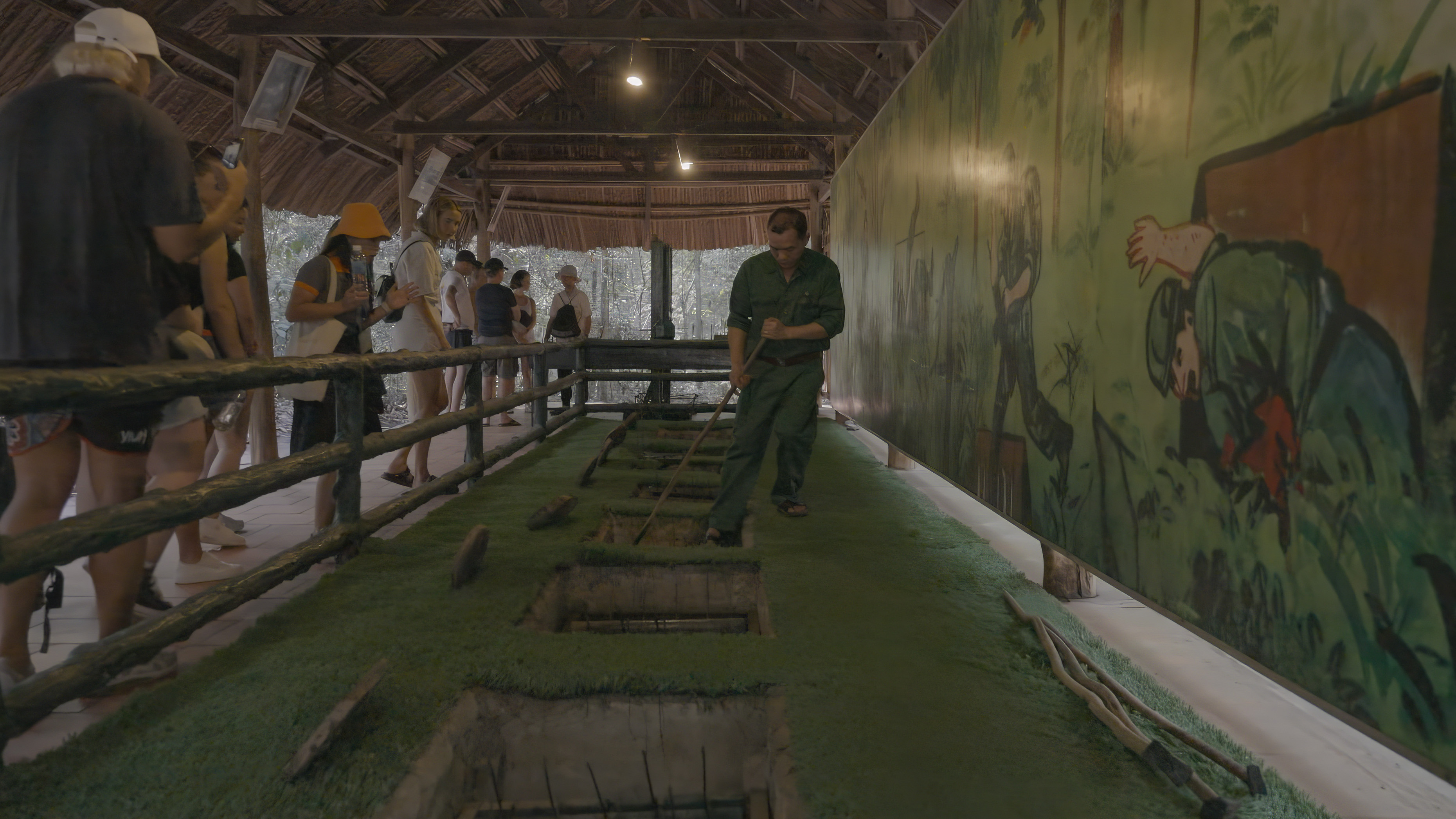 Hidden Underground World of Cu Chi Tunnels