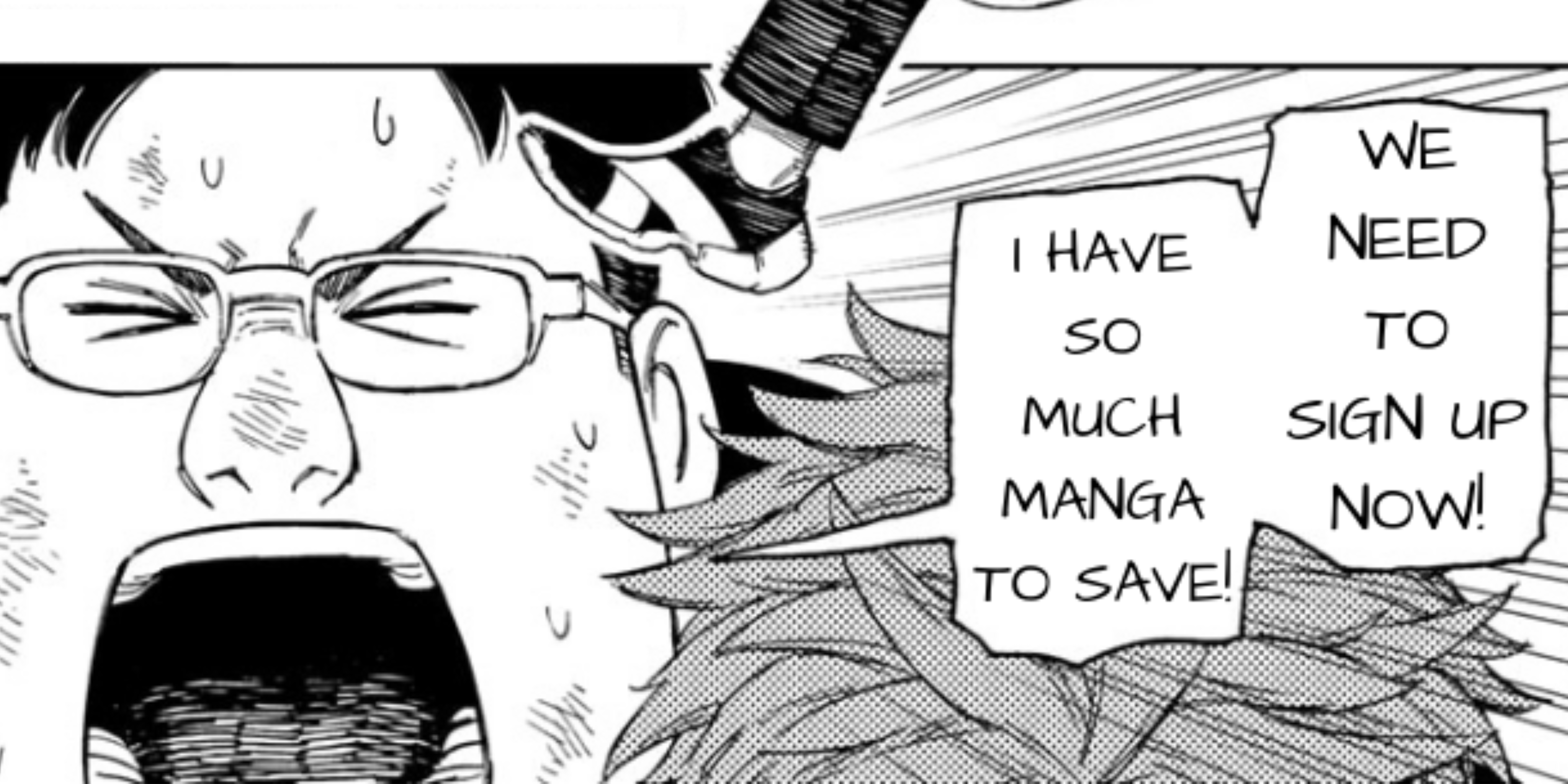 Manga Call to Action