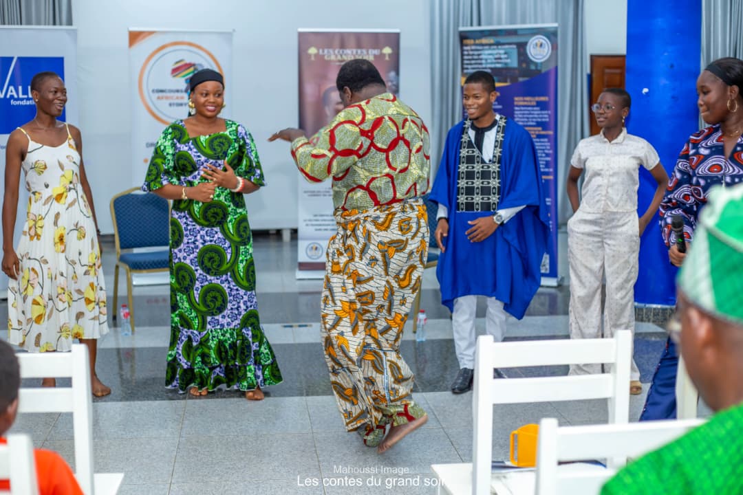 Raouf Mama at a desk