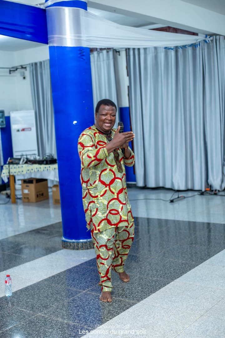 Raouf Mama with book