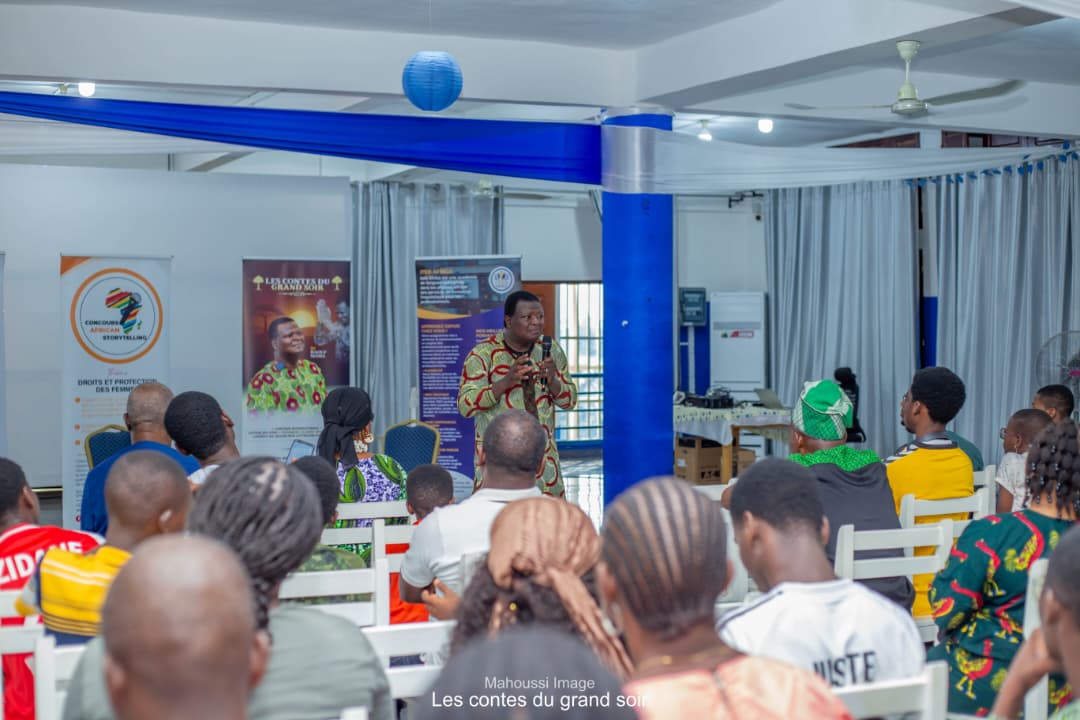 Raouf Mama storytelling