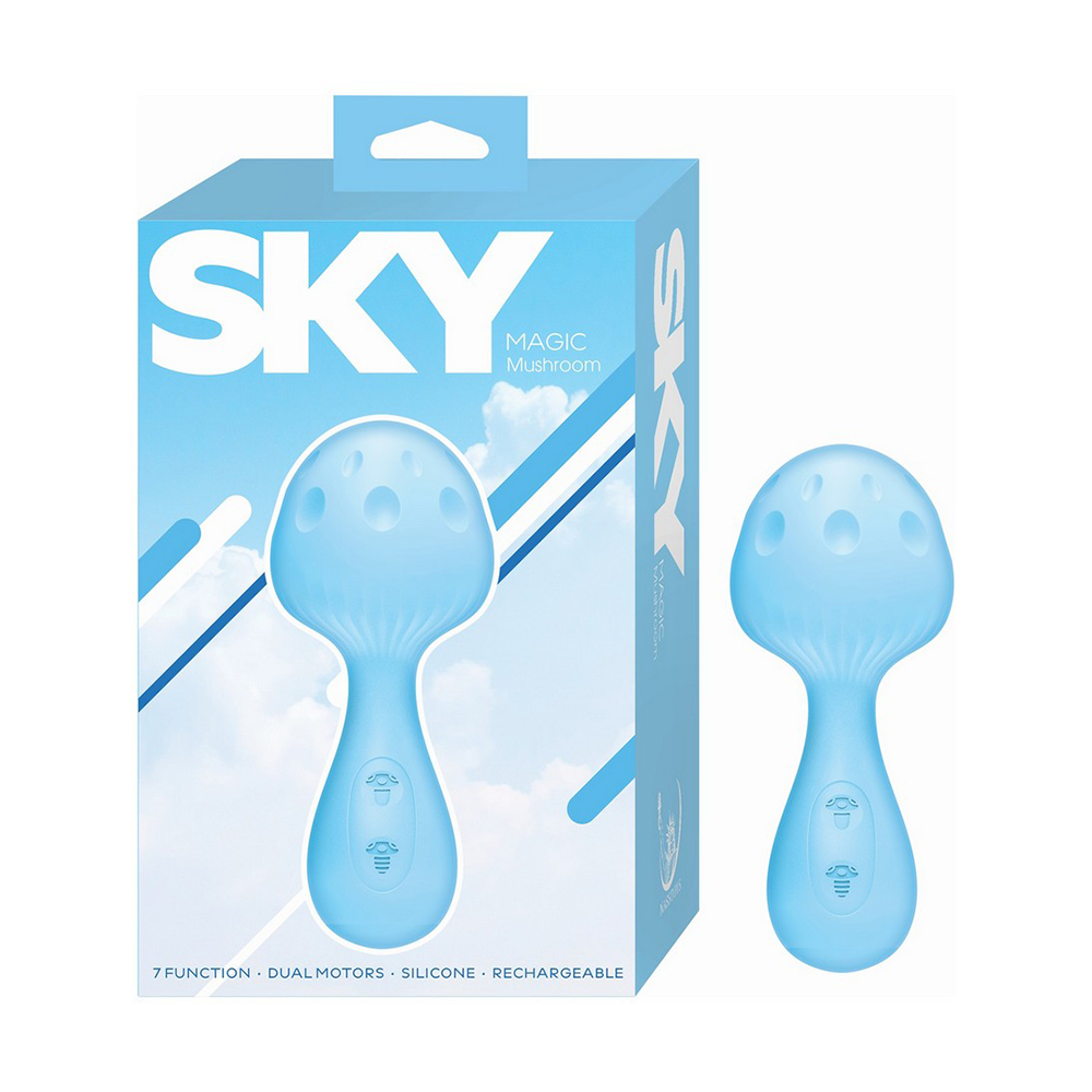 N3335<br> Sky Magic Mushroom<br> Blue