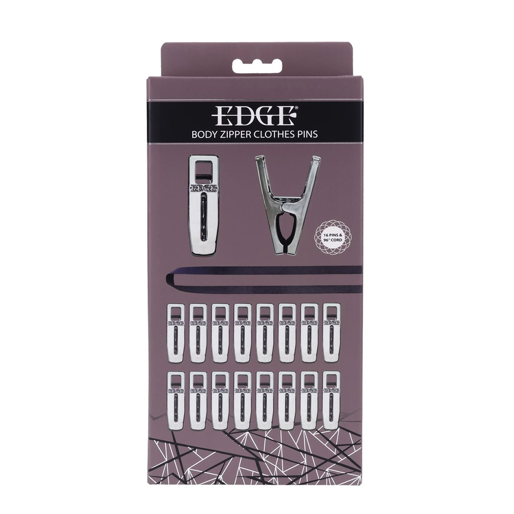 SS980-33<br> Edge Body Zipper Clothes Pins