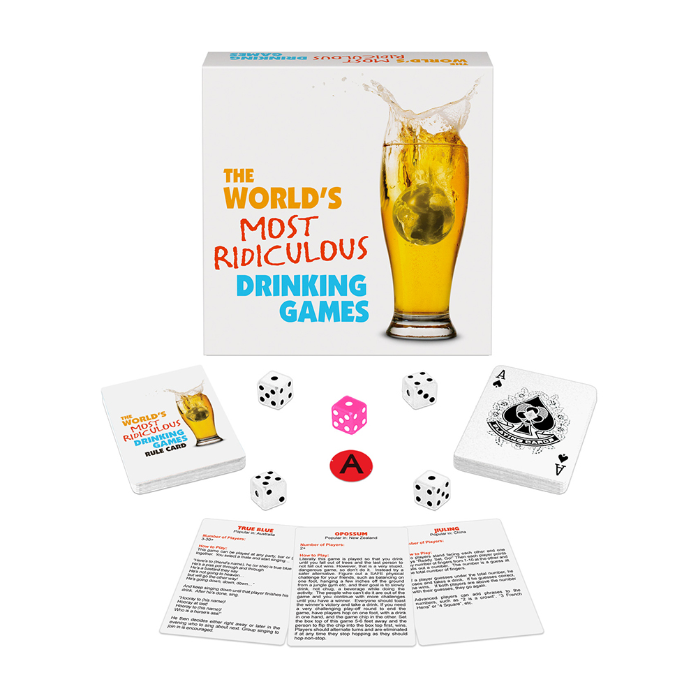 BGD122<br> World’s Most Ridiculous Drinking Games