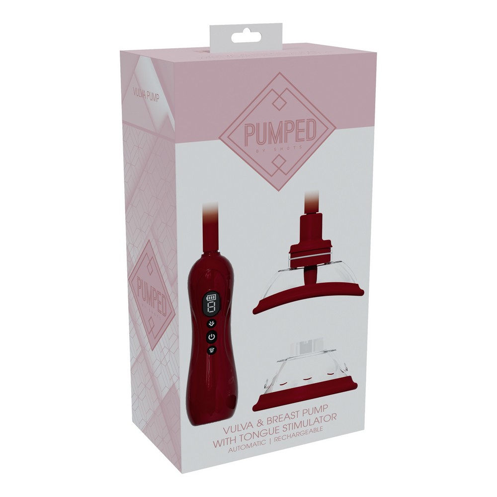 ST1366<br> Auto Vulva & Breast Pump<br> Red