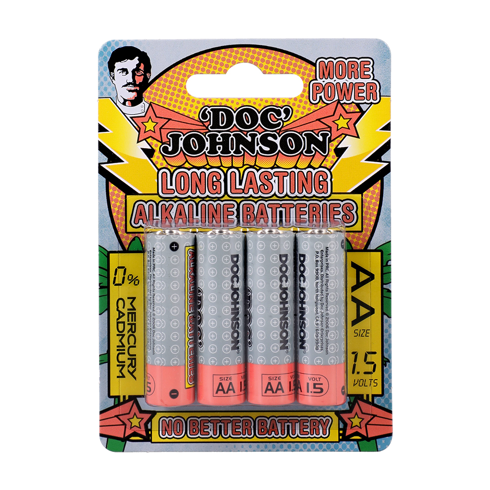D0399-08 CD<br> Alkaline Batteries<br>4 Pack AA Size